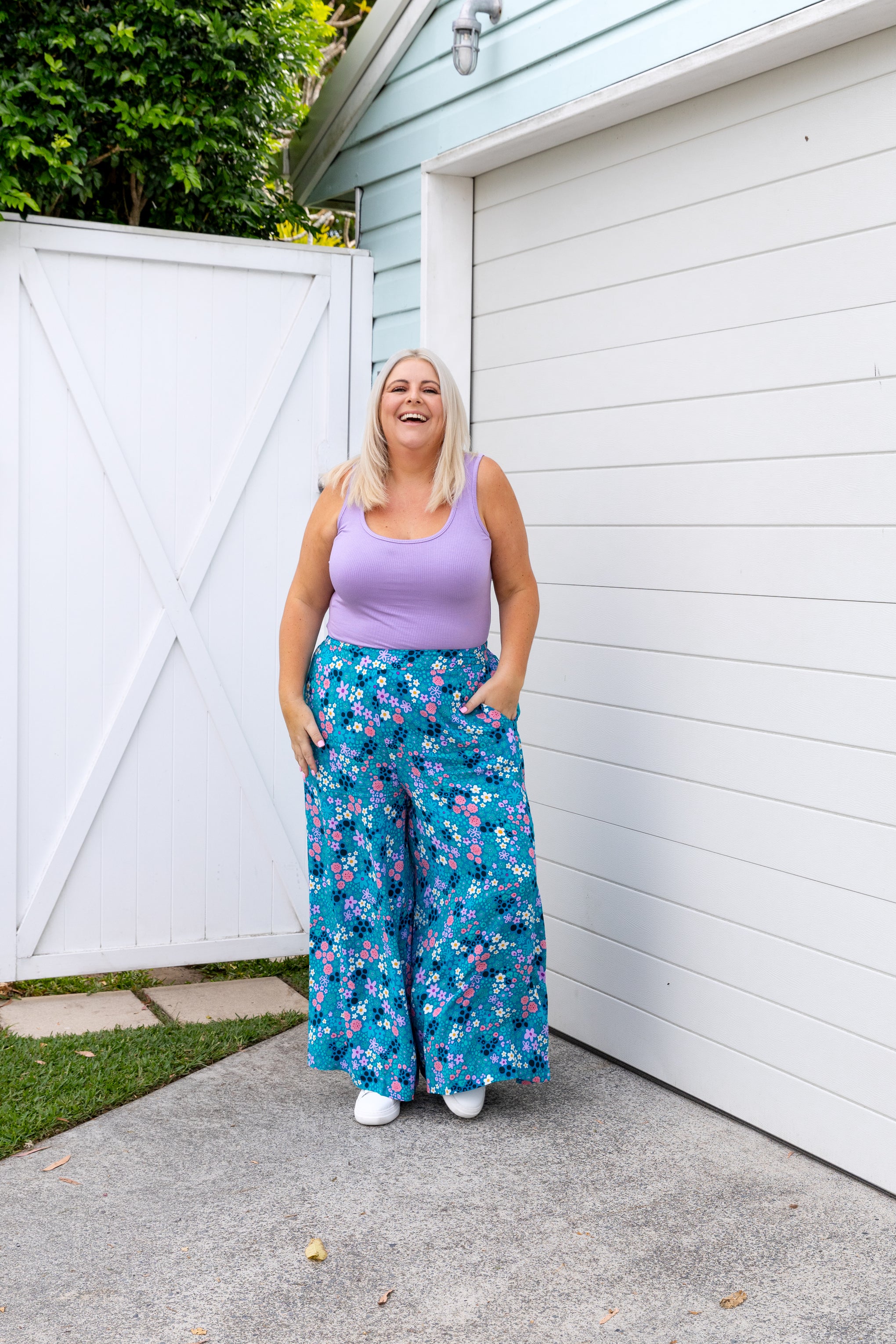 Larsa Pant in Itsy Bitsy by Kasey Rainbow