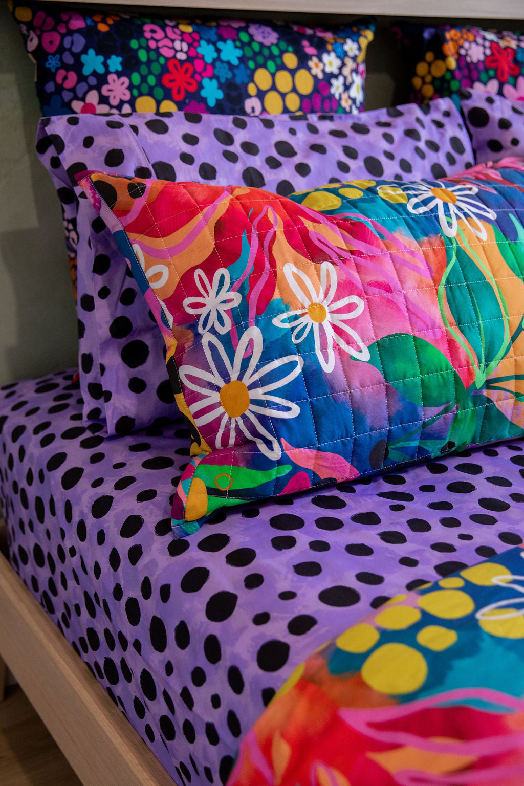Quilted Coverlet Set in Matilda by Kasey Rainbow