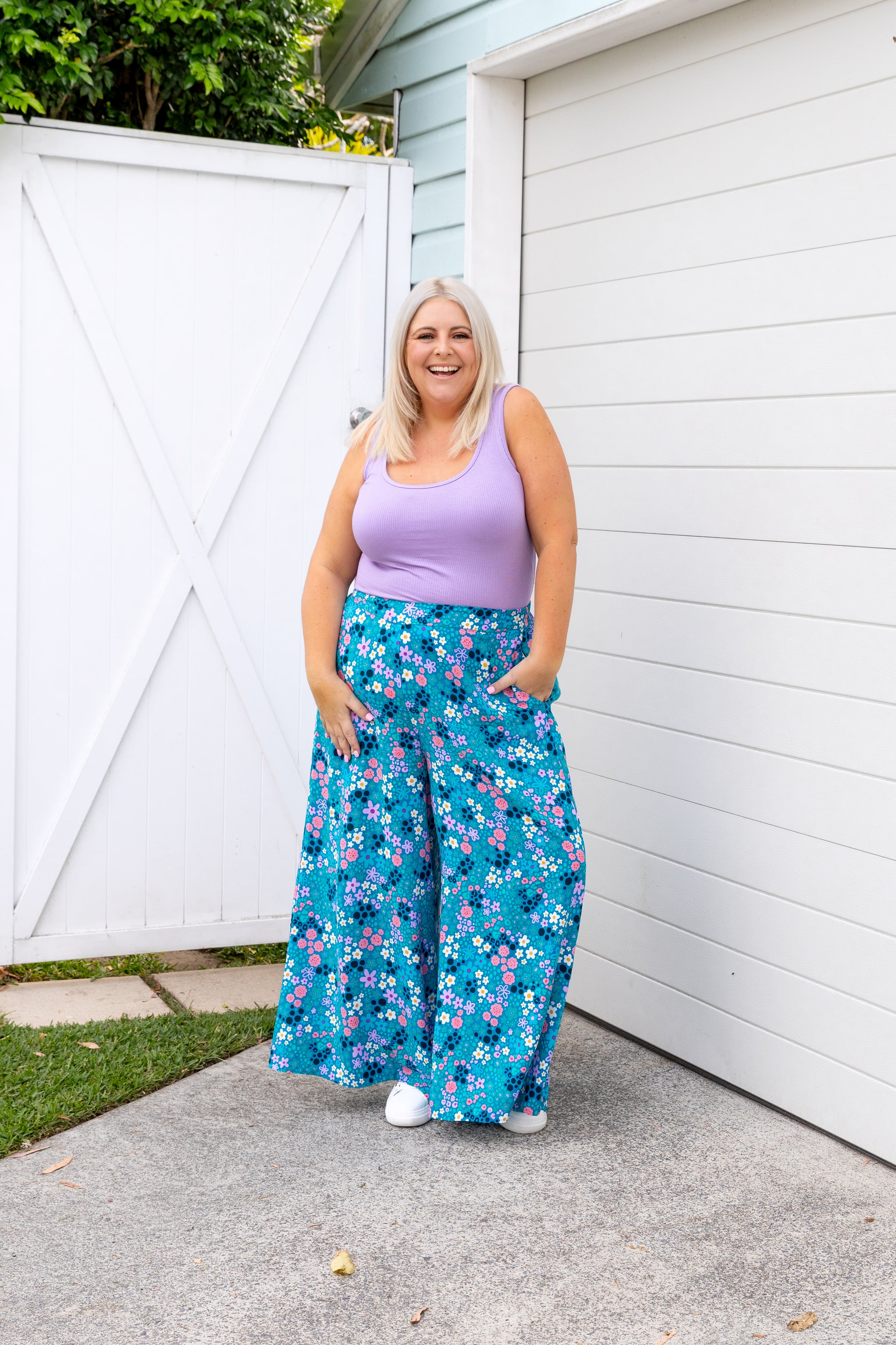 Larsa Pant in Itsy Bitsy by Kasey Rainbow