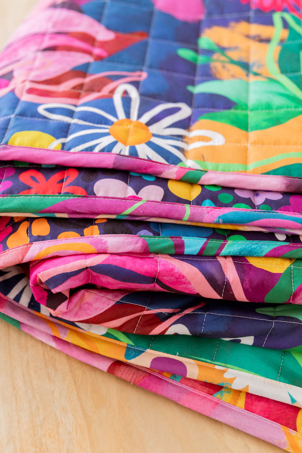 Quilted Coverlet Set in Matilda by Kasey Rainbow