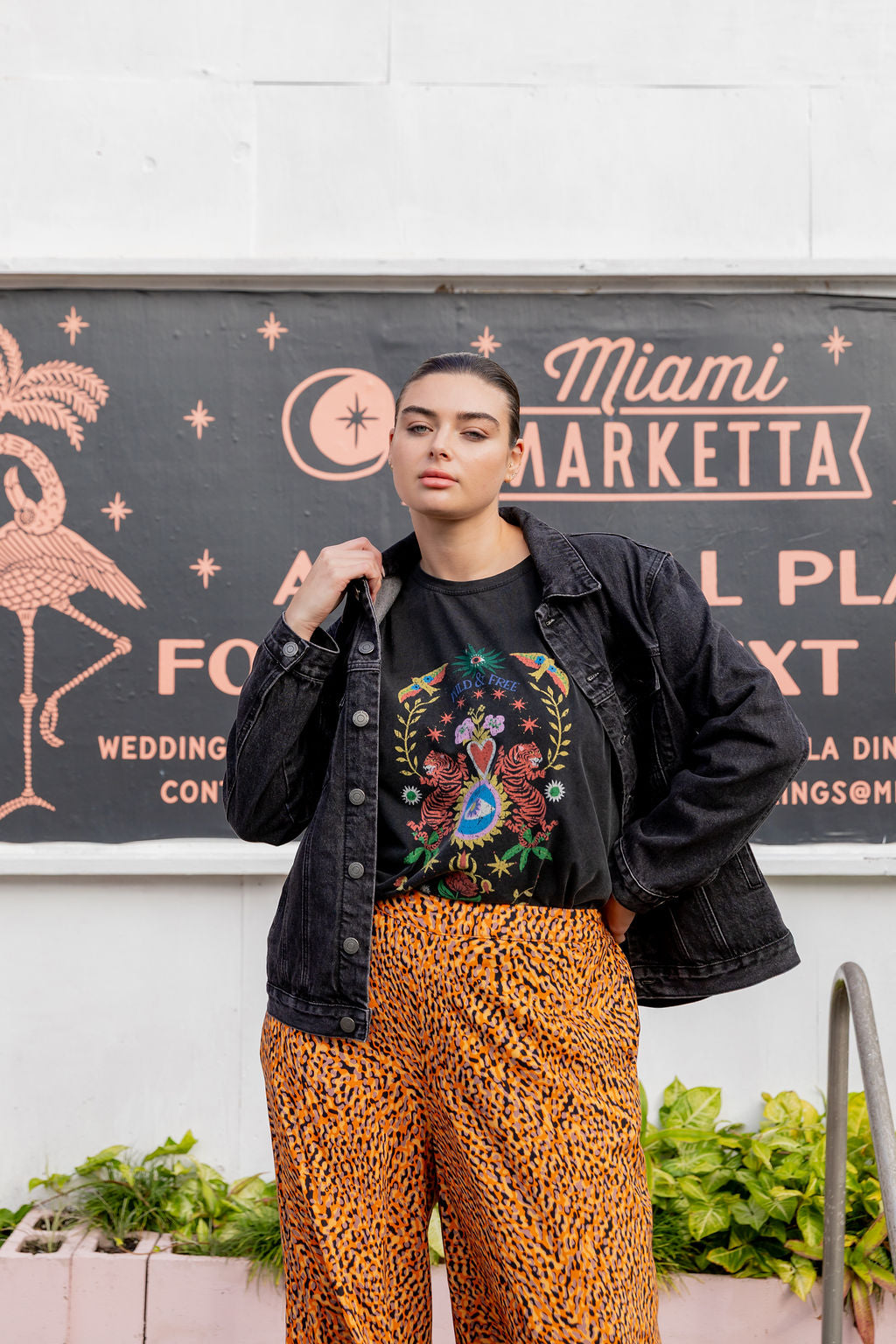 Hayden Boyfriend Denim Jacket in Black Wash