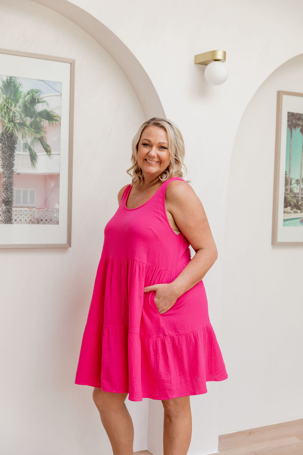 Lover Dress in Pink