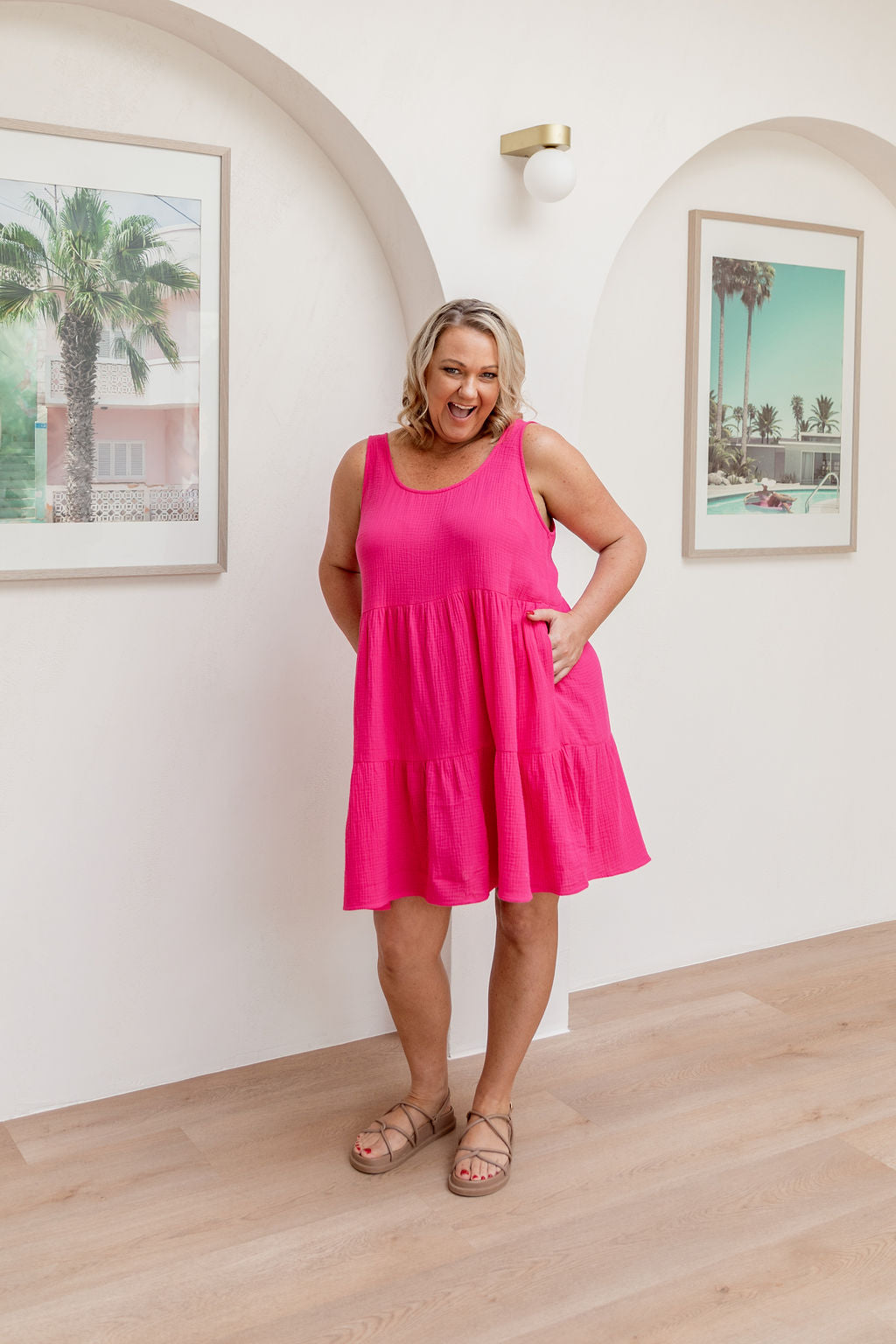 Lover Dress in Pink