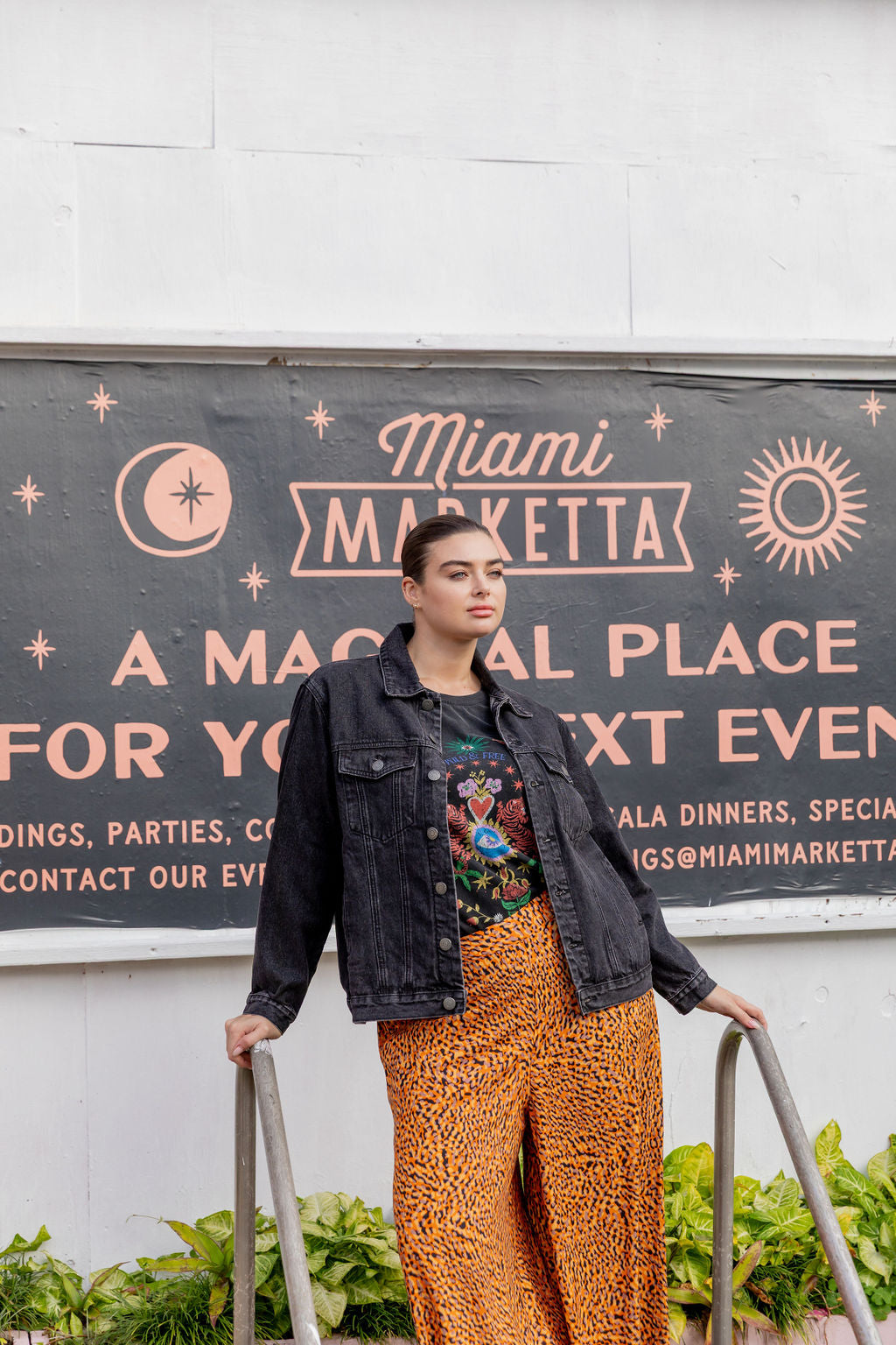 Hayden Boyfriend Denim Jacket in Black Wash