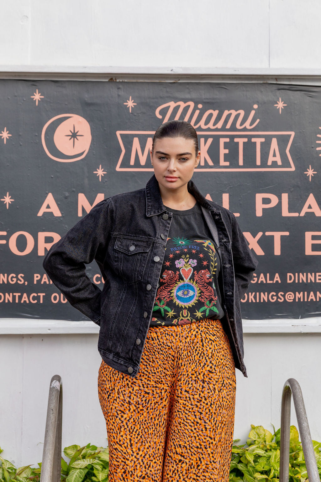 Hayden Boyfriend Denim Jacket in Black Wash