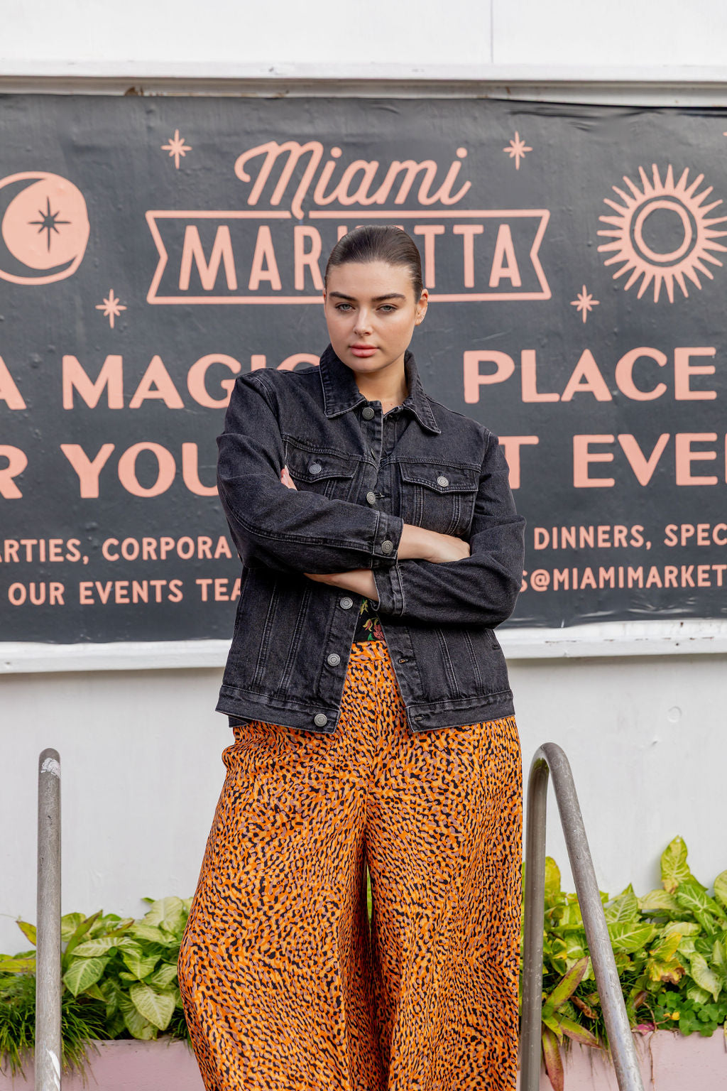 Hayden Boyfriend Denim Jacket in Black Wash