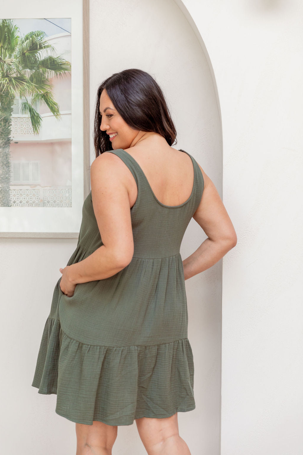 Lover Dress in Khaki