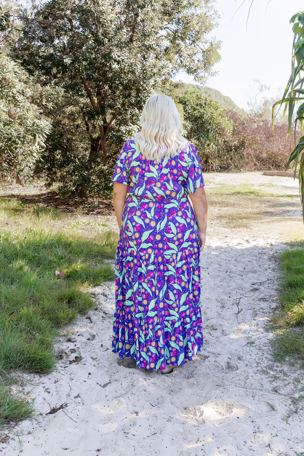 Bonnie Maxi Dress in Gumnuts