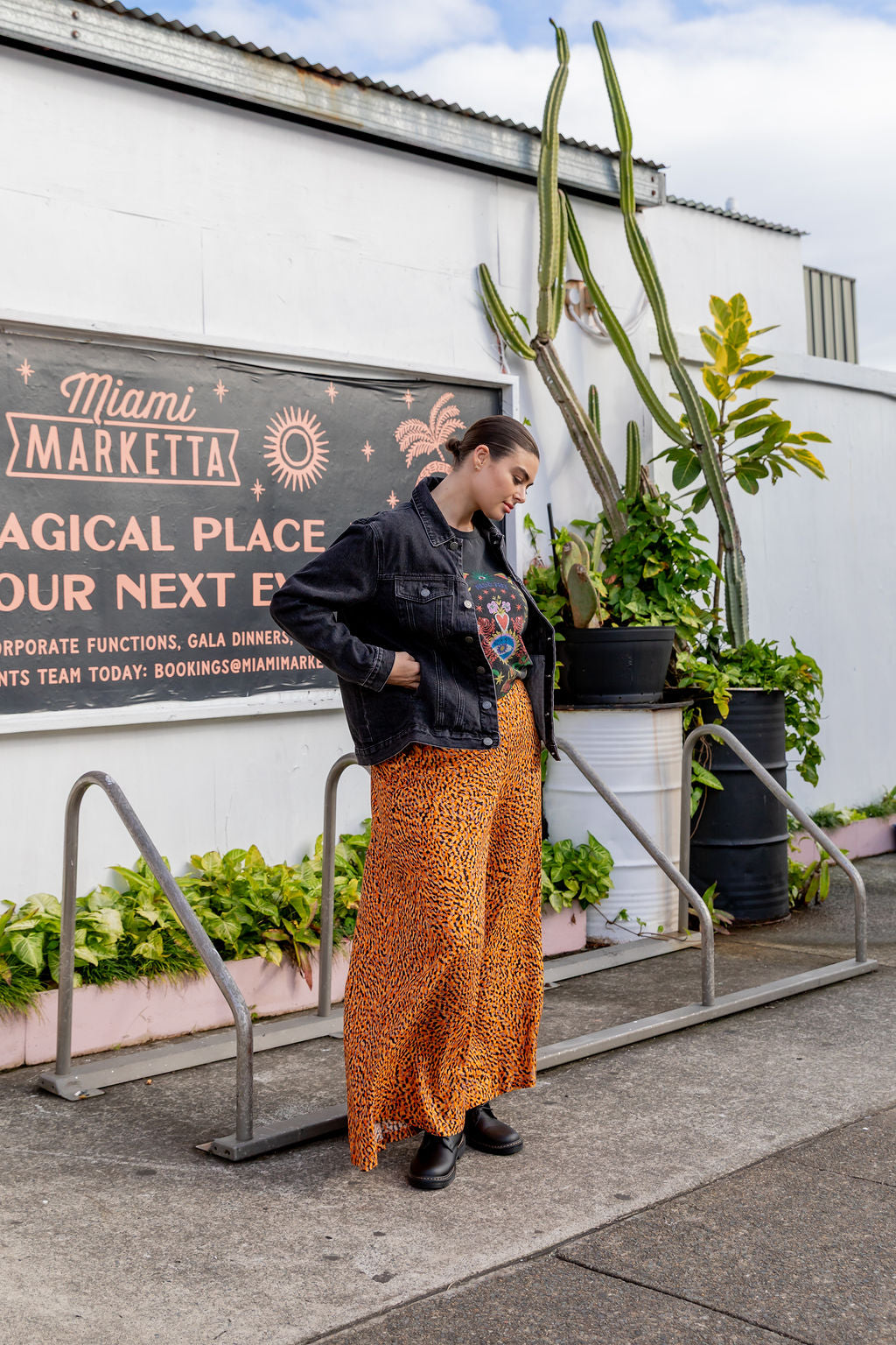 Hayden Boyfriend Denim Jacket in Black Wash