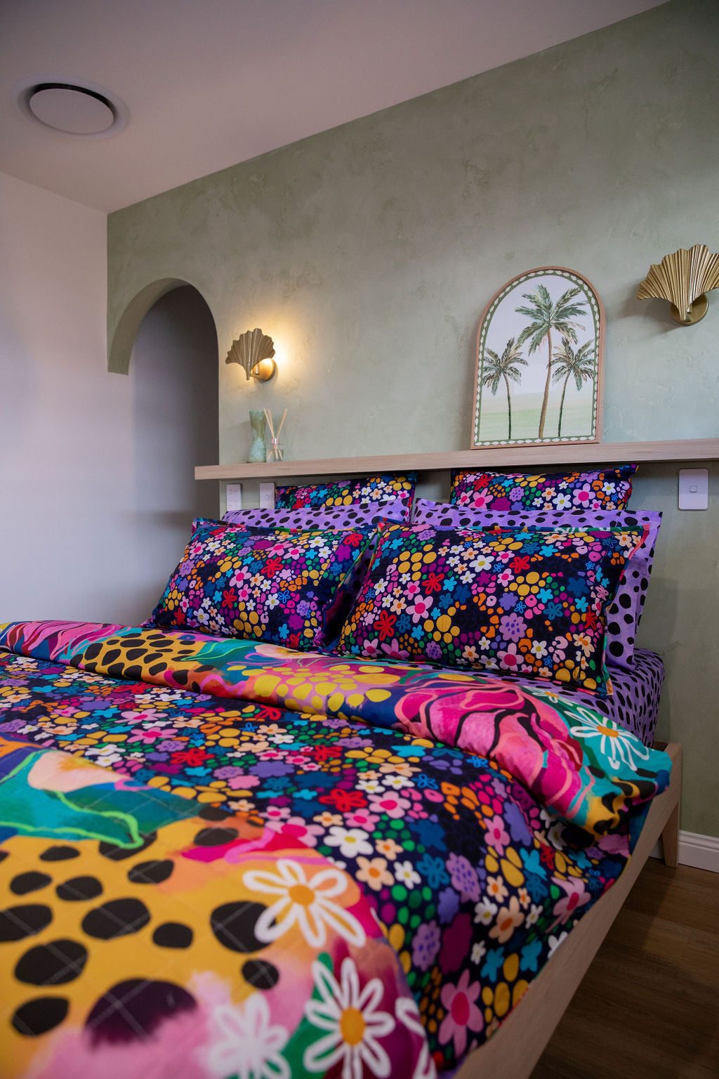 Quilt Cover Set in Matilda by Kasey Rainbow