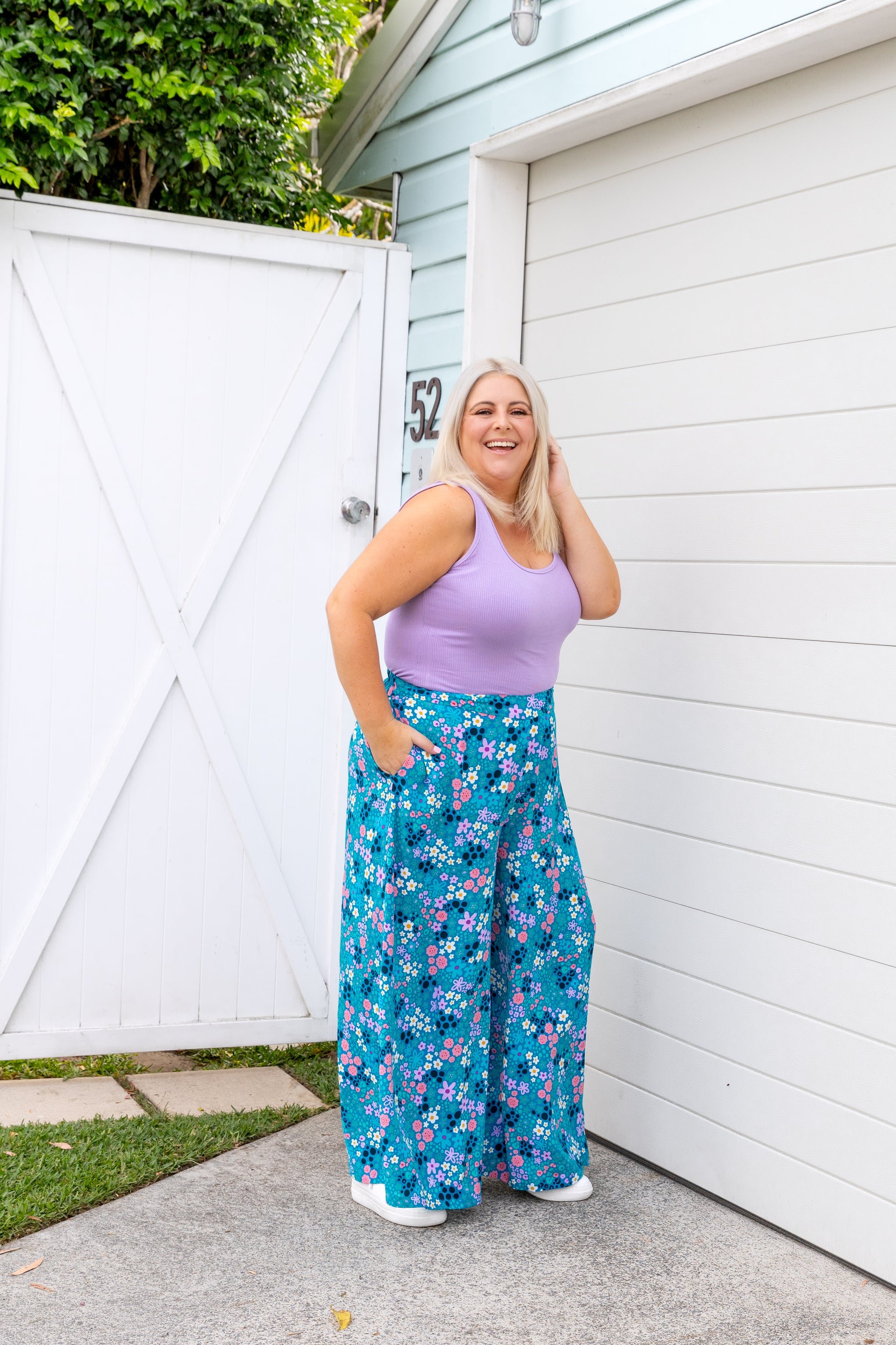 Larsa Pant in Itsy Bitsy by Kasey Rainbow