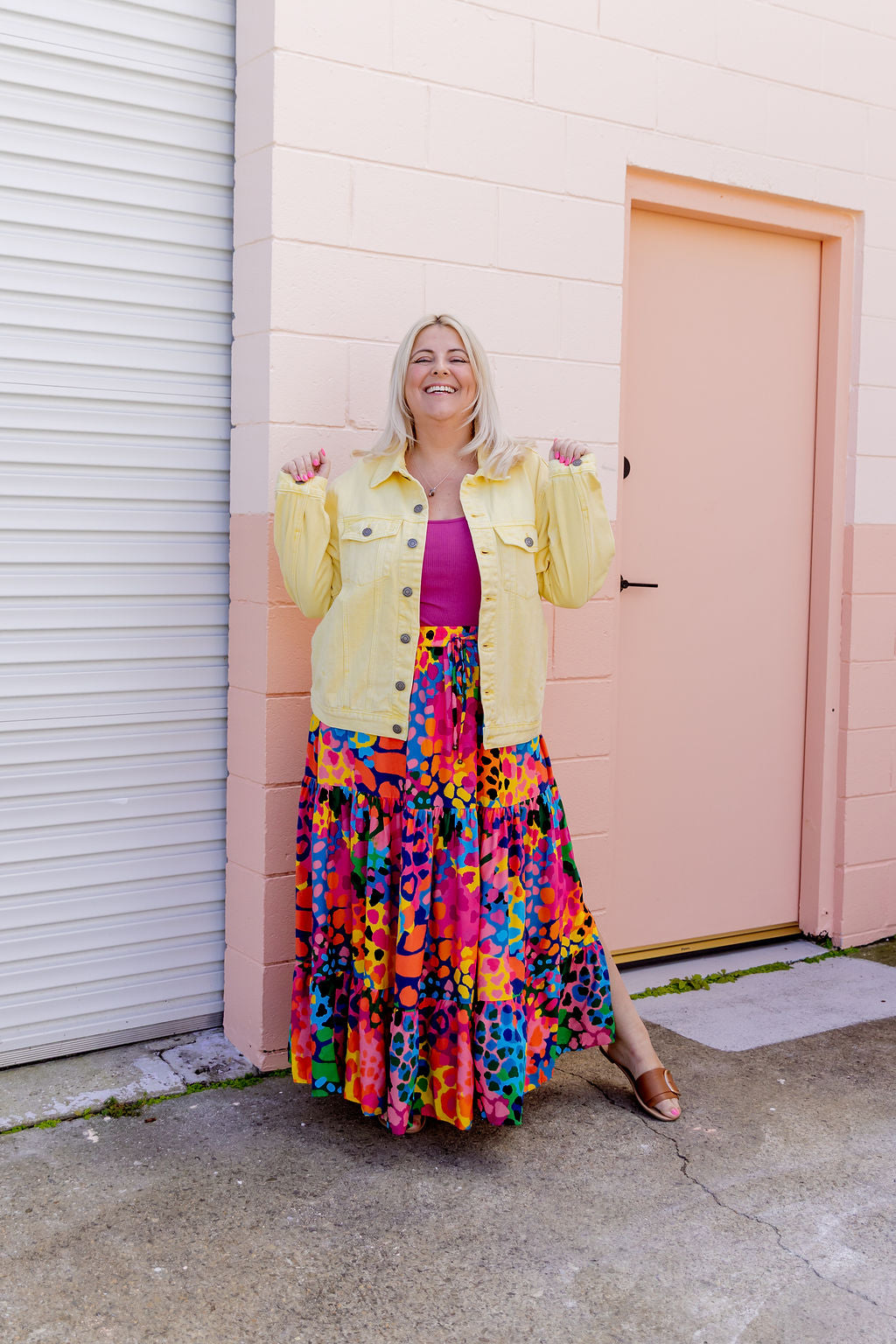 Carrie Maxi Skirt in Alfie by Kasey Rainbow