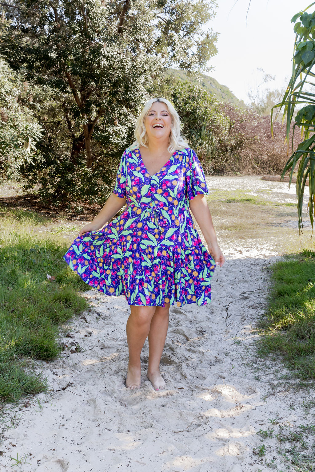 Charlie Dress in Gumnuts
