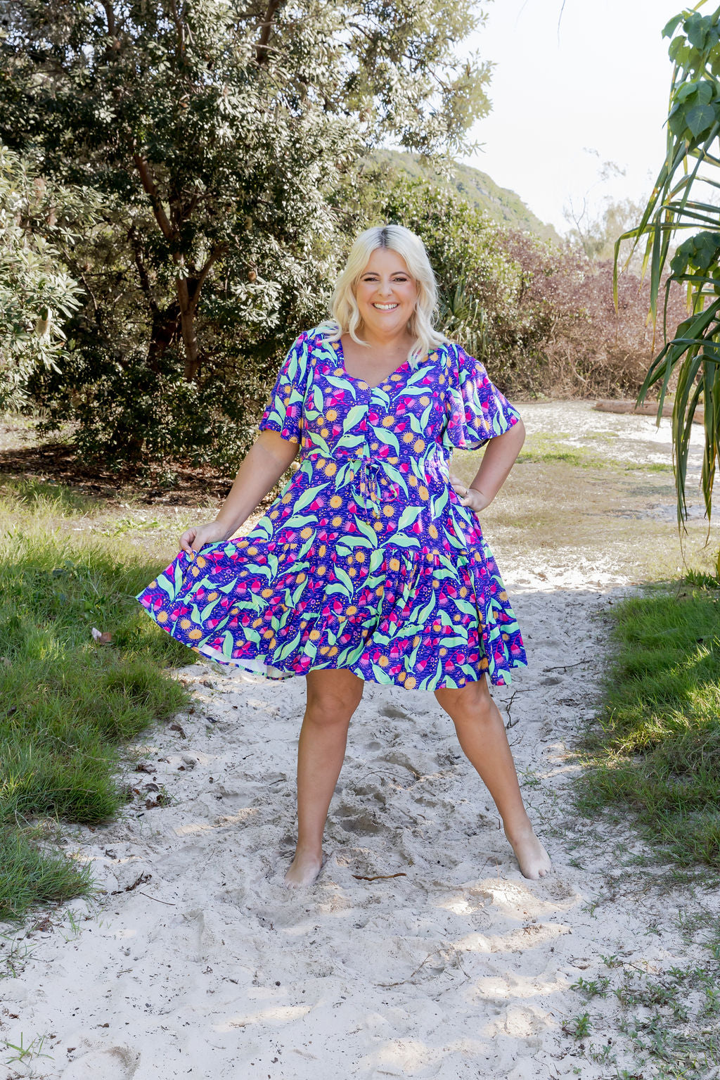 Charlie Dress in Gumnuts