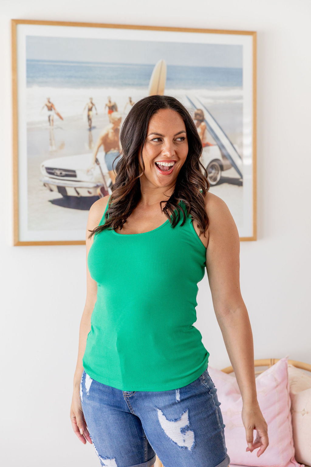 Billi Tank in Green