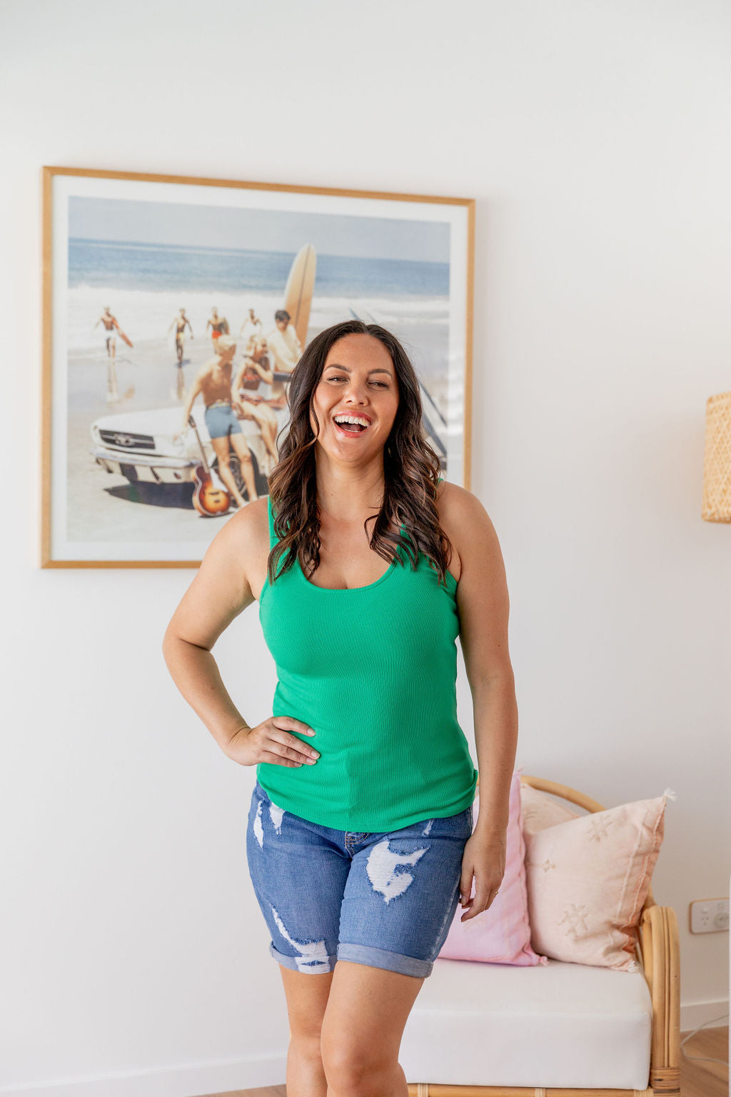 Billi Tank in Green