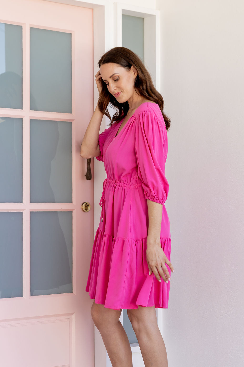 Ziggy Dress In Pink