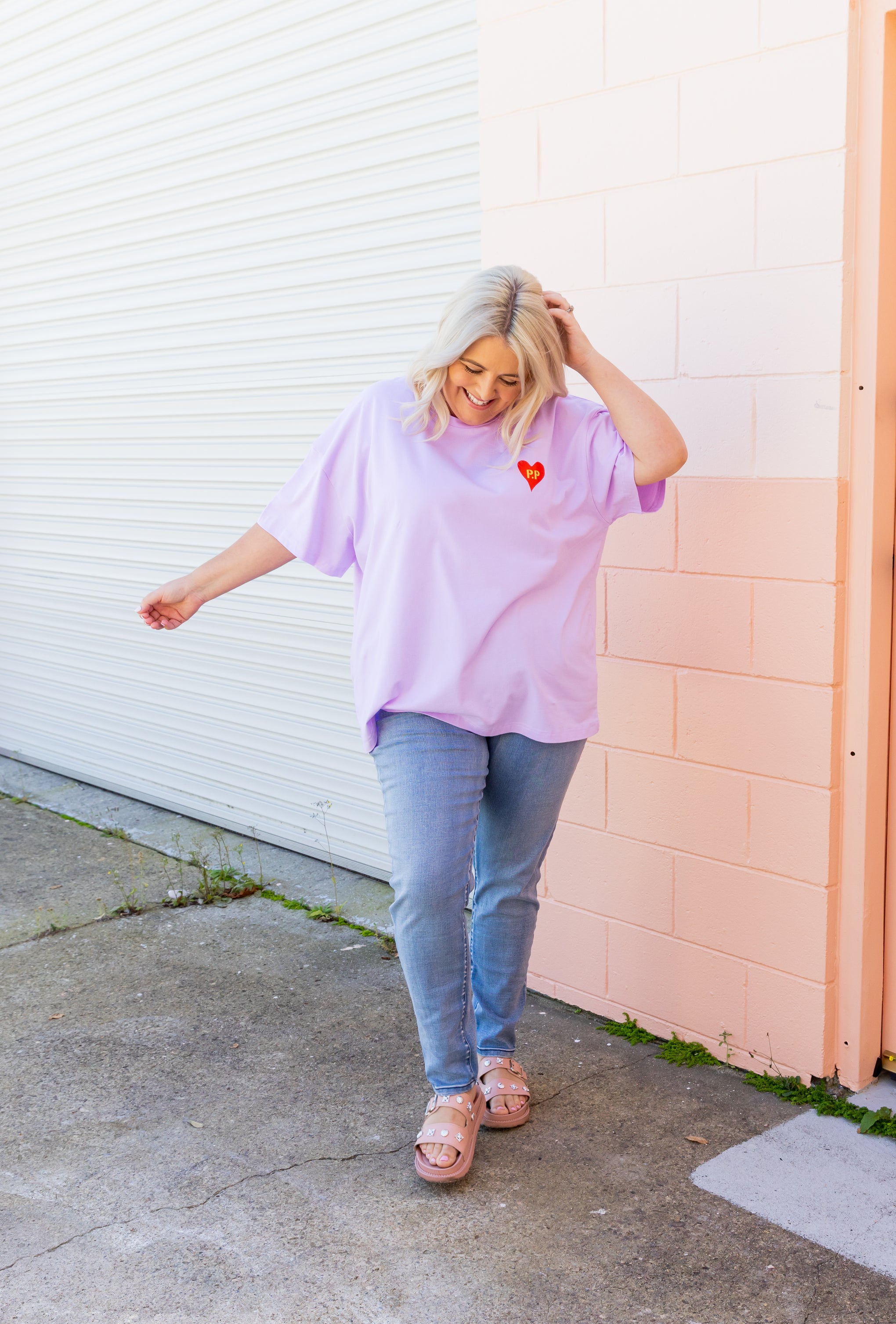 Alfie Oversized Tee In Magic
