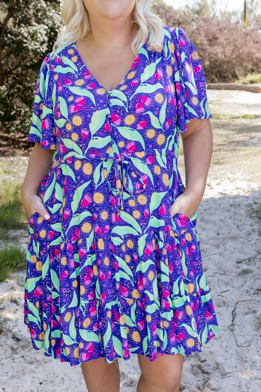 Charlie Dress in Gumnuts