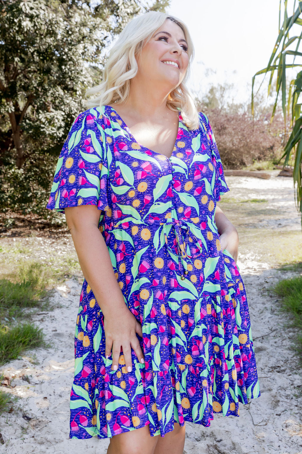 Charlie Dress in Gumnuts