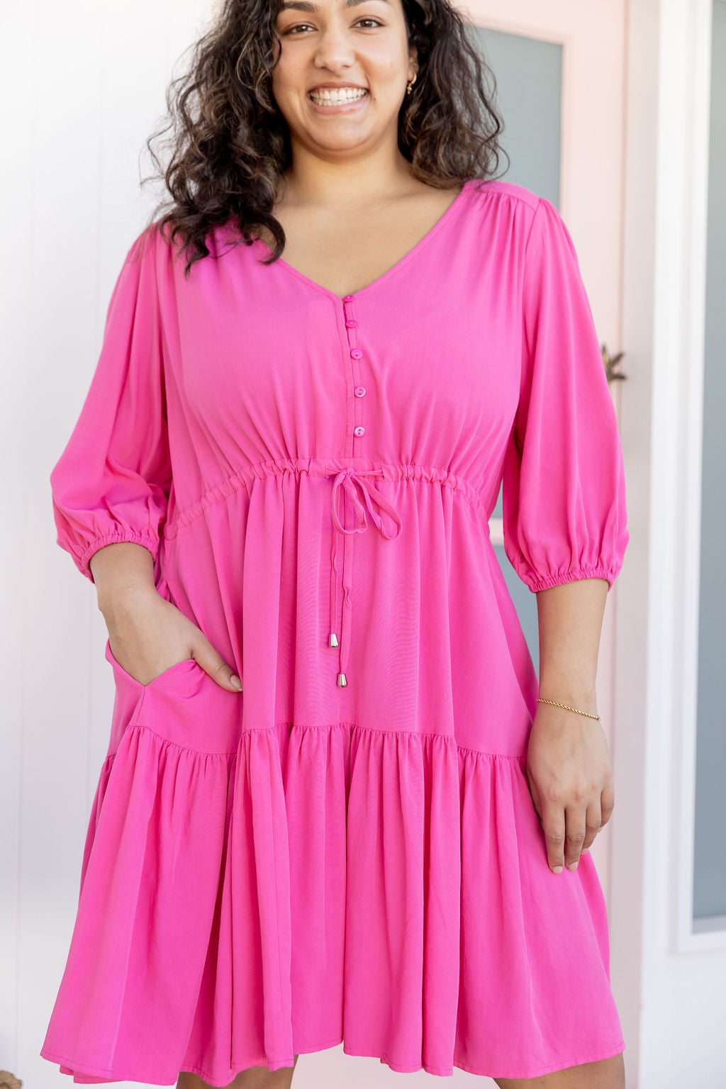 Ziggy Dress In Pink