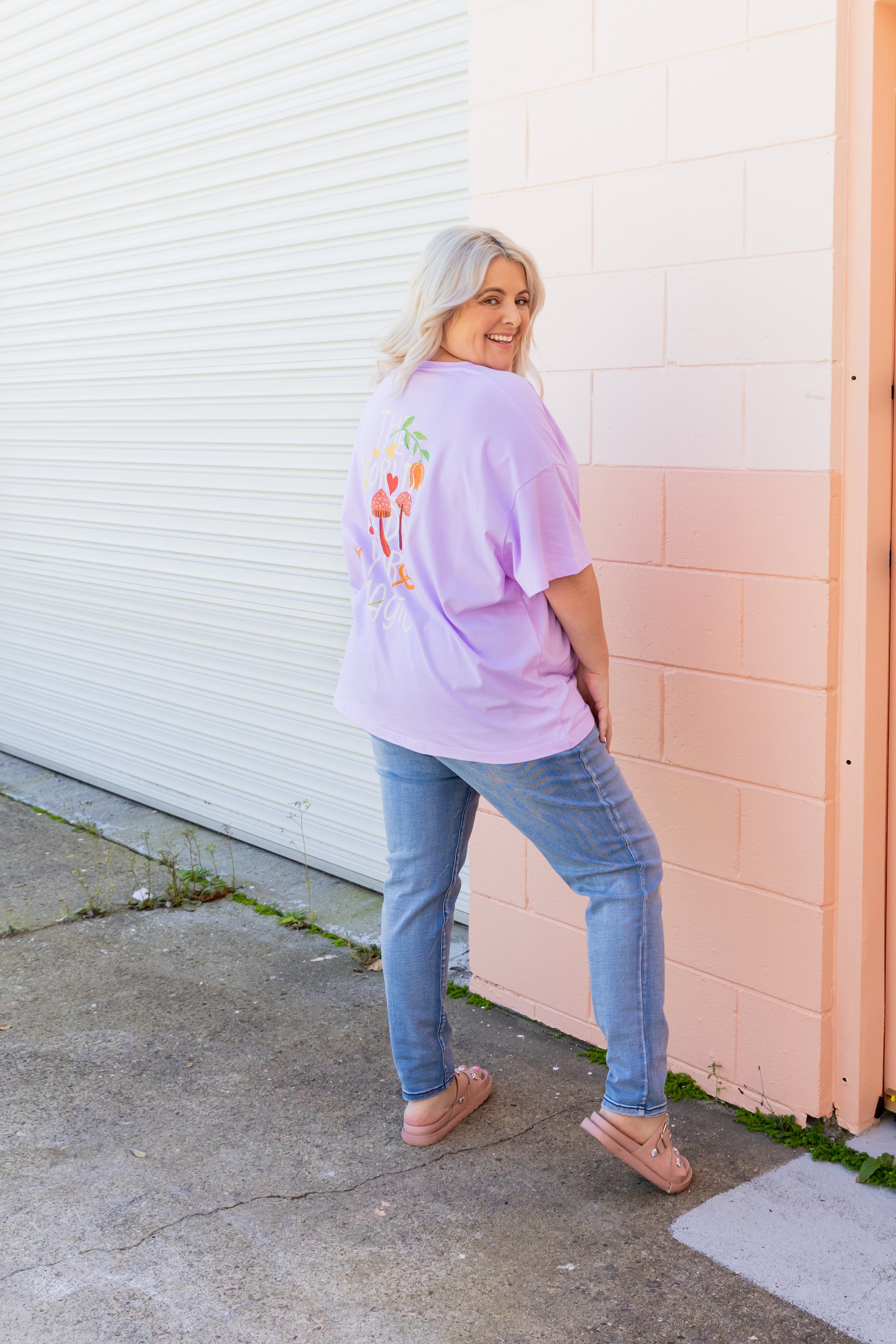 Alfie Oversized Tee In Magic