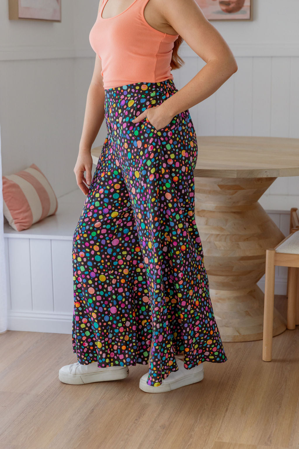 Zelda Pants in Black Pebble by Kasey Rainbow