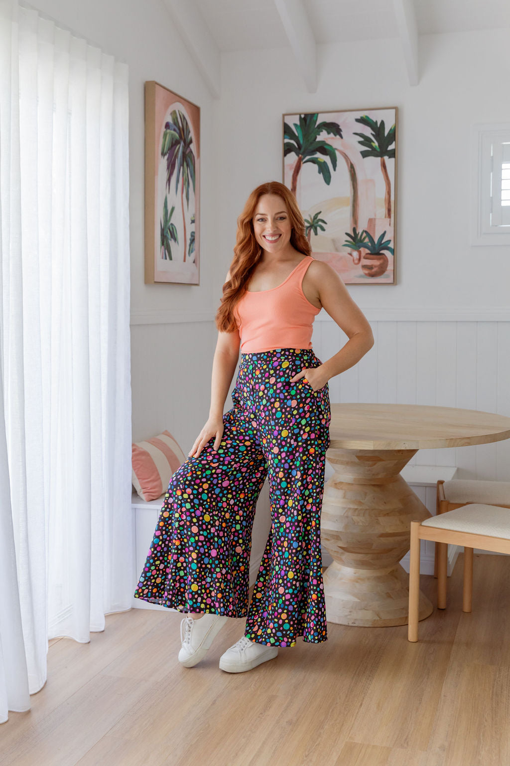 Zelda Pants in Black Pebble by Kasey Rainbow