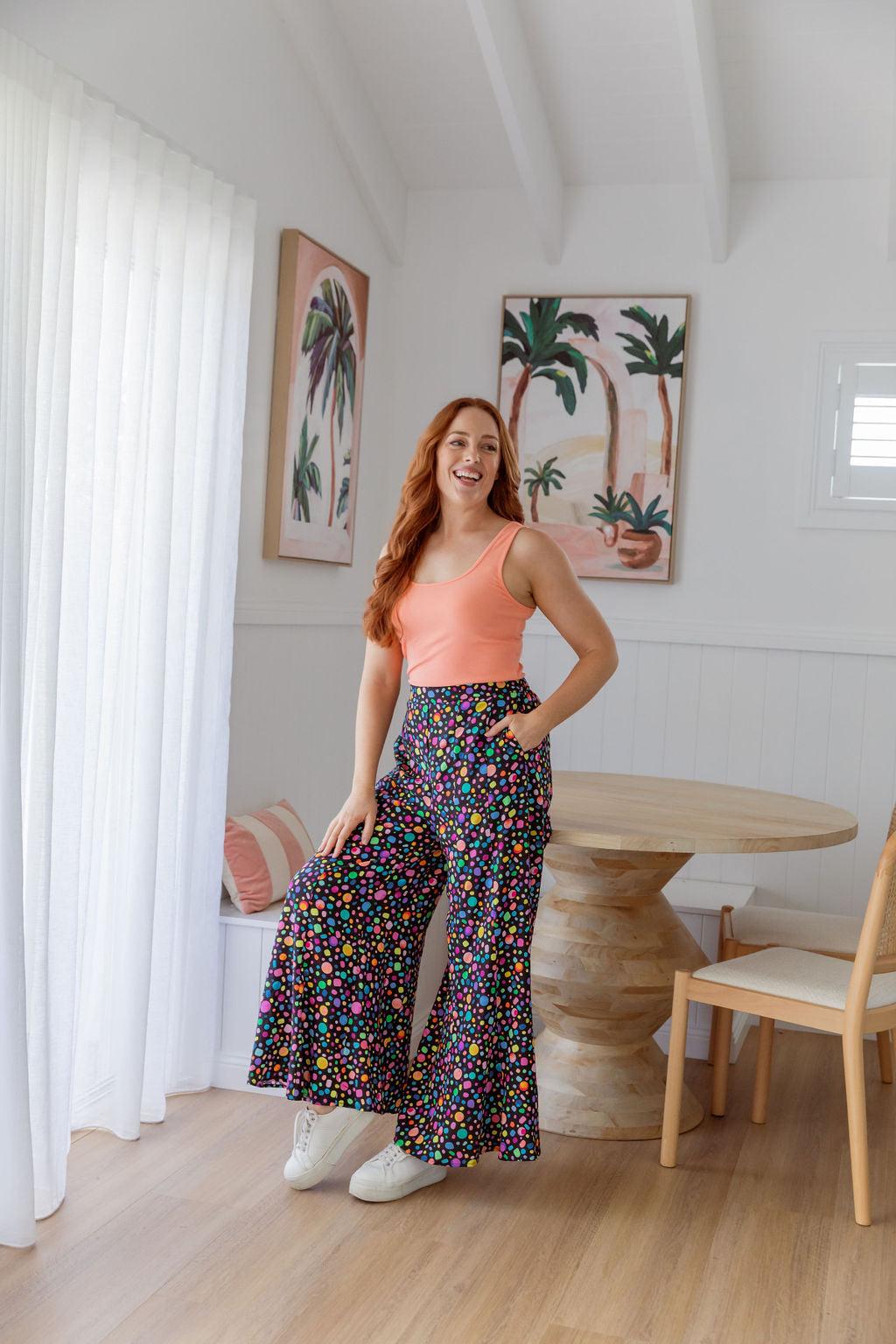 Zelda Pants in Black Pebble by Kasey Rainbow