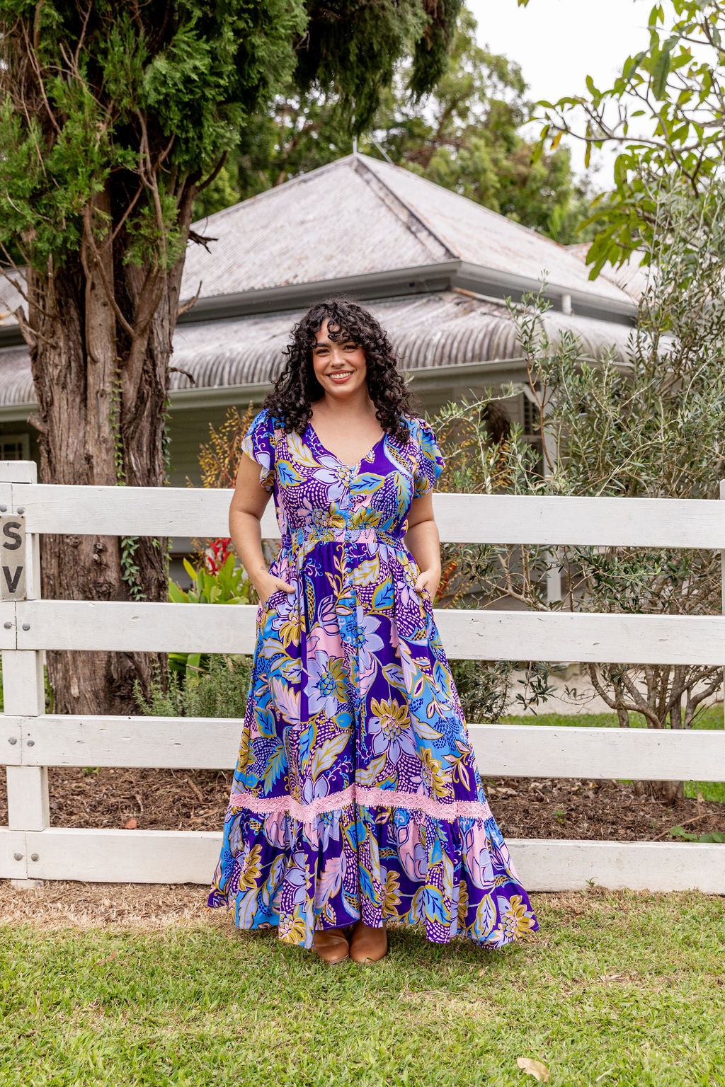 Louisa Dress in Kosum
