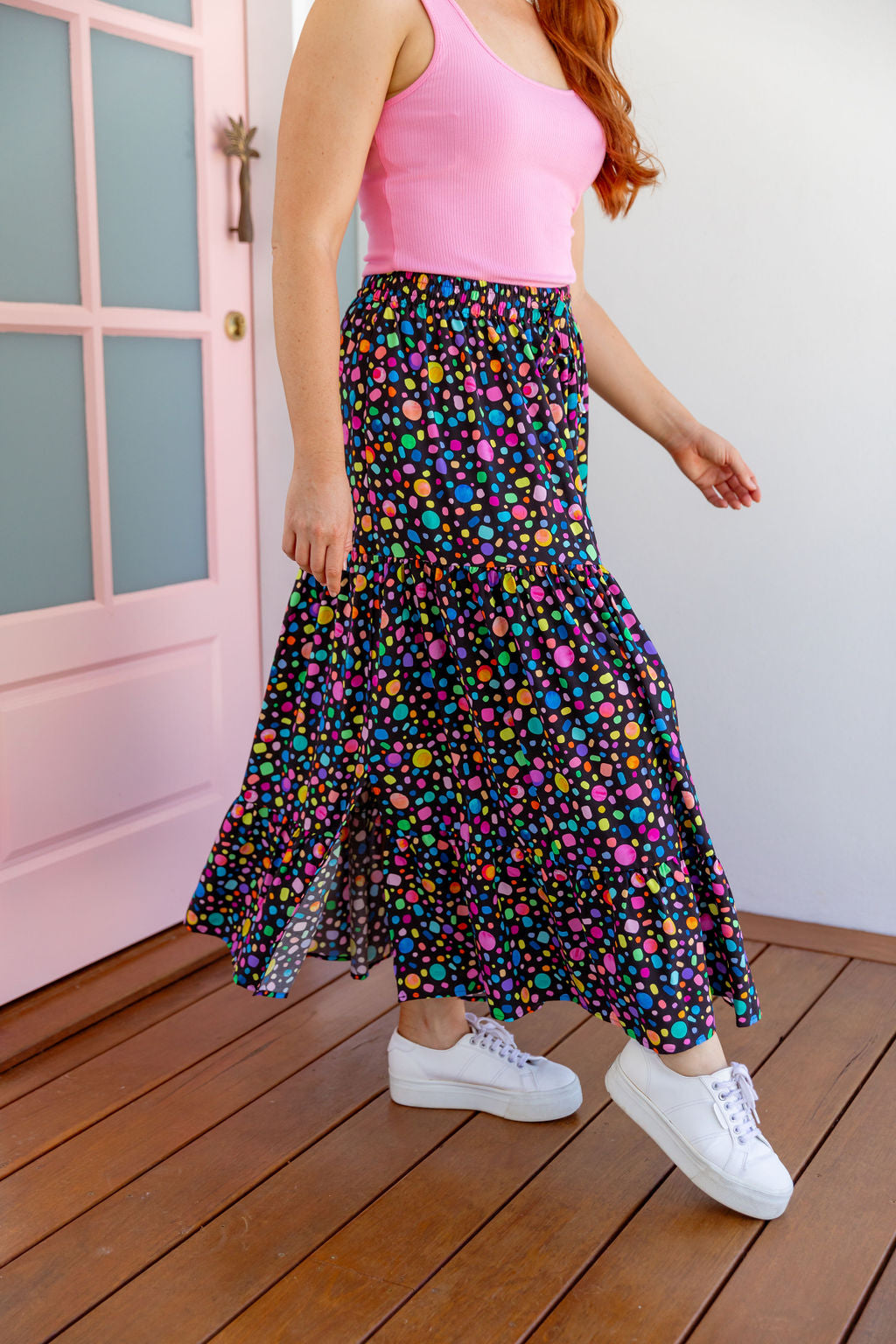 Carrie Skirt in Black Pebble by Kasey Rainbow