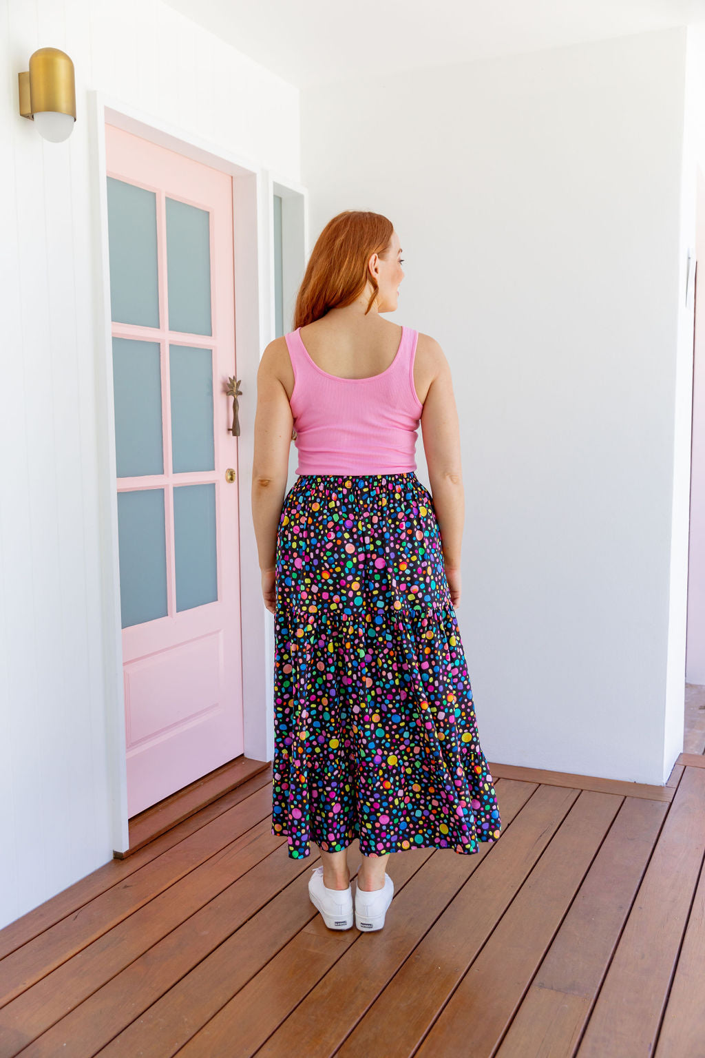Carrie Skirt in Black Pebble by Kasey Rainbow