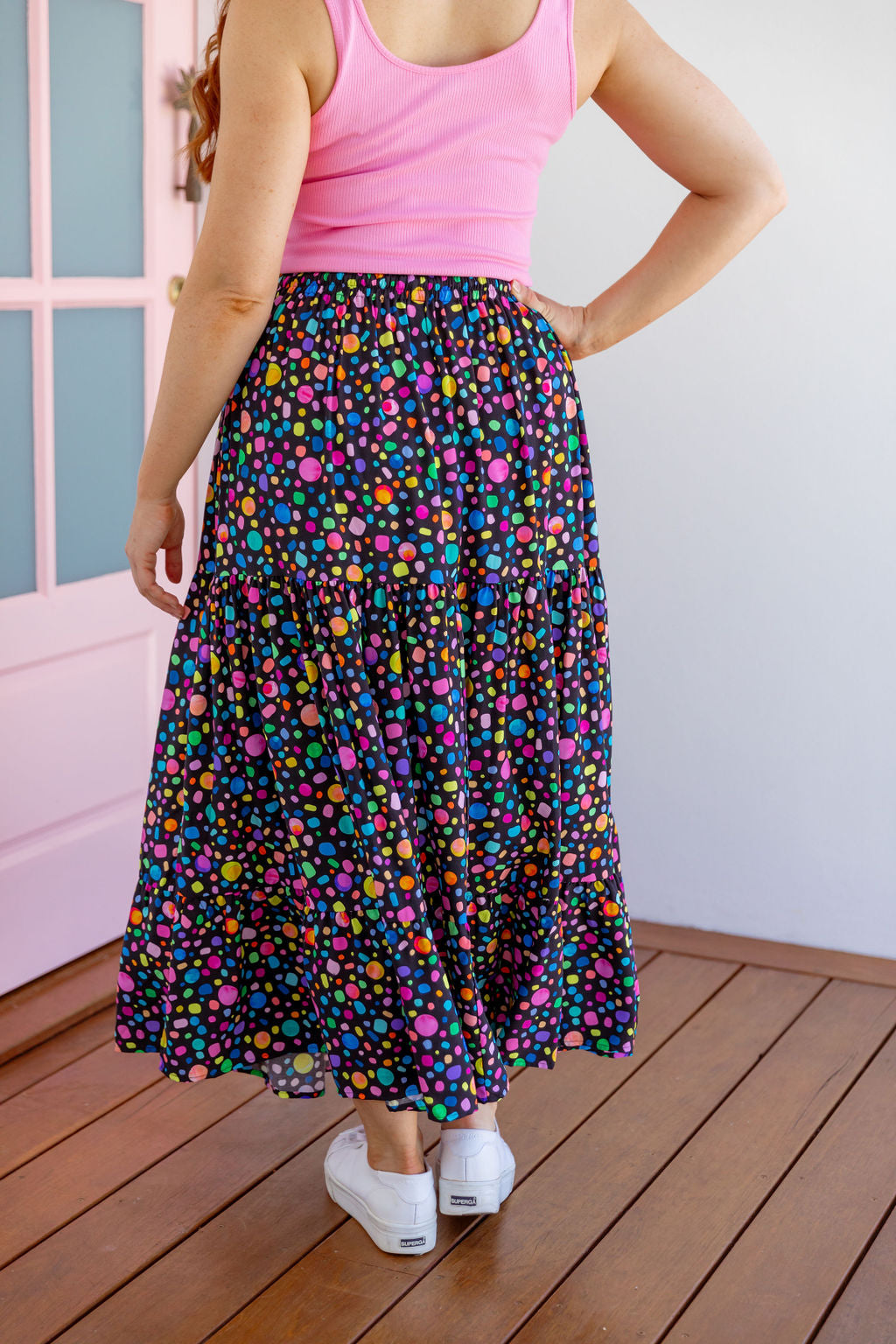 Carrie Skirt in Black Pebble by Kasey Rainbow