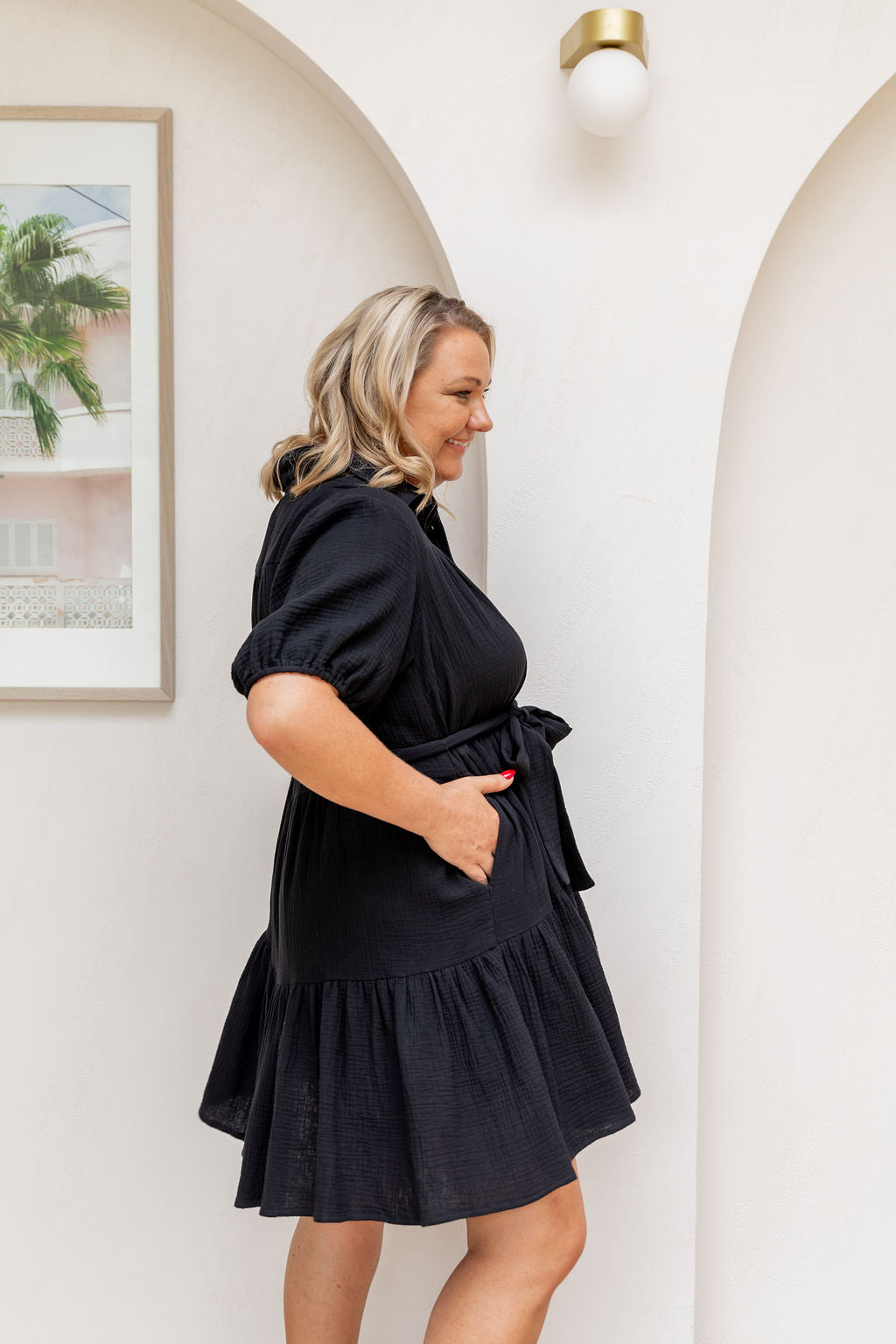Mali Dress in Black