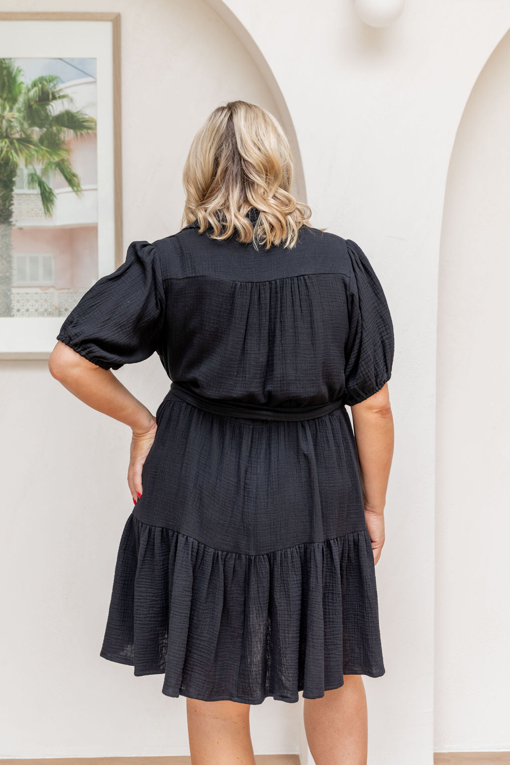 Mali Dress in Black