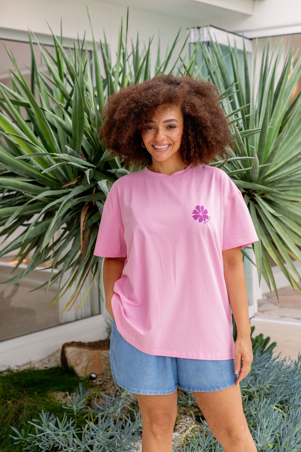Make it Happen Tee in Sherbet