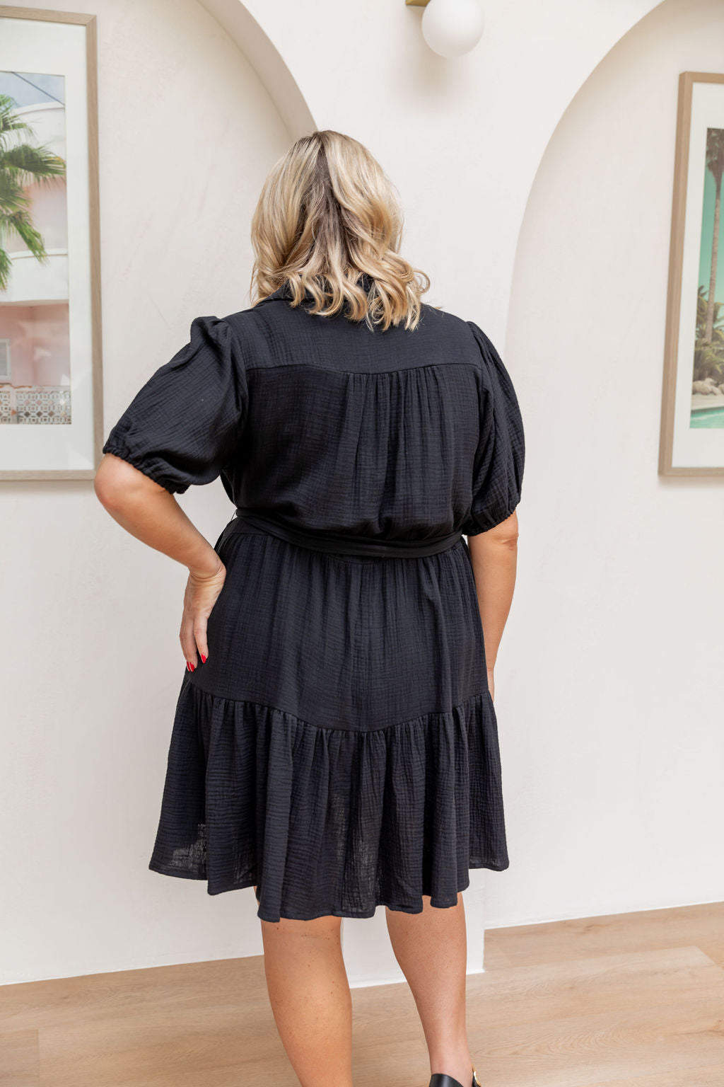 Mali Dress in Black