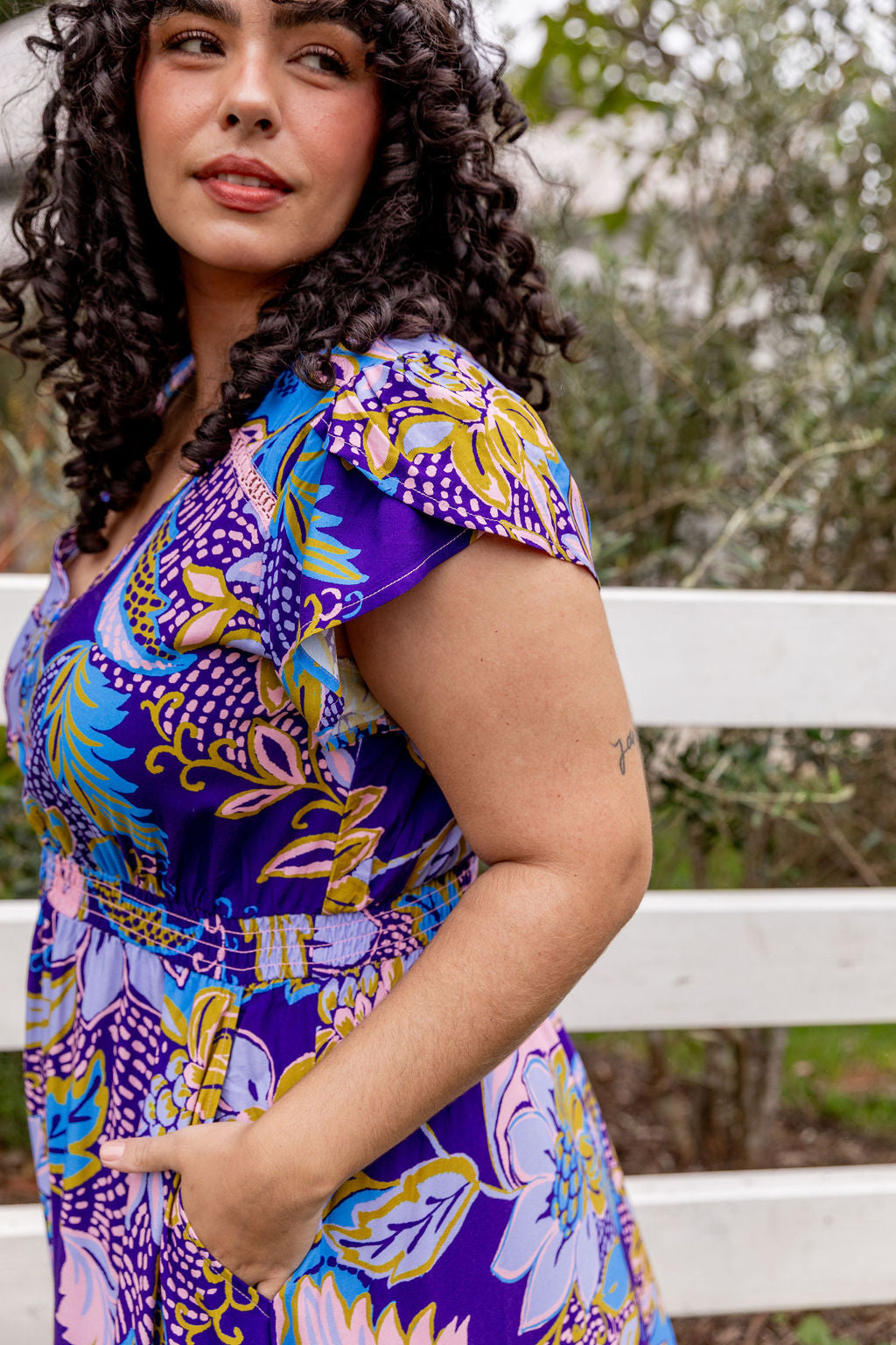 Louisa Dress in Kosum