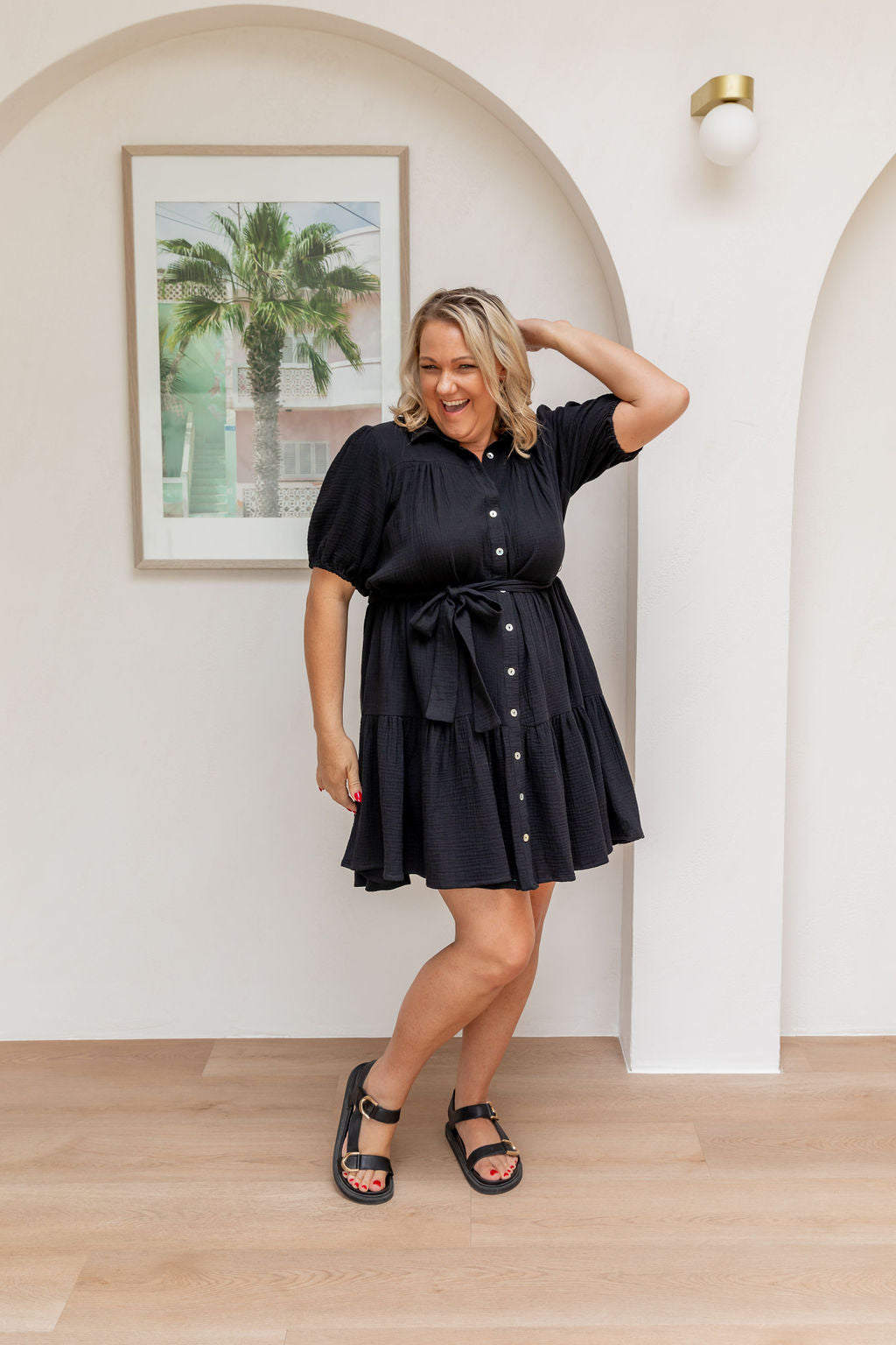 Mali Dress in Black