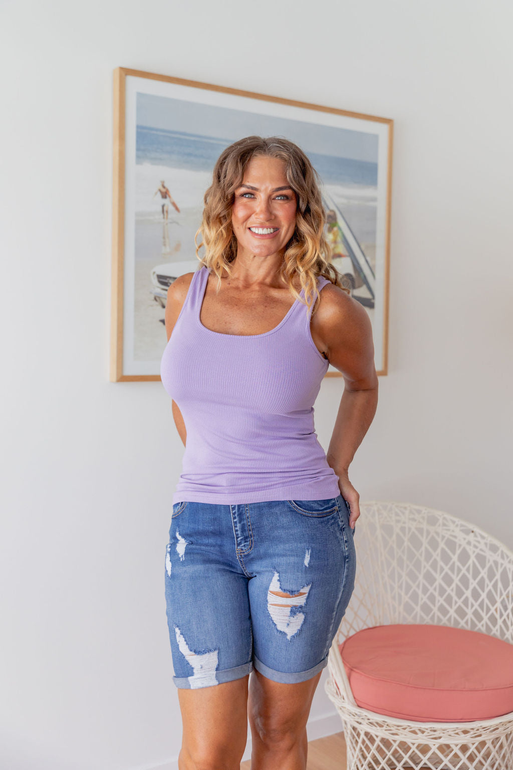 Billi Tank in Lavender