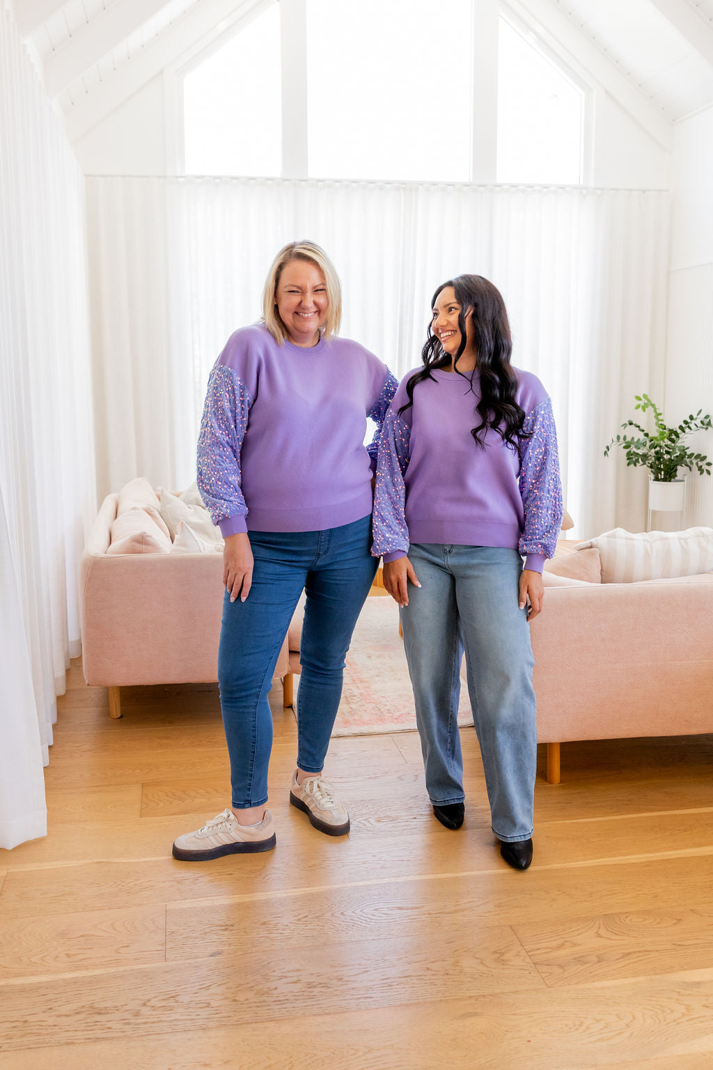 Glam Knit in Lilac