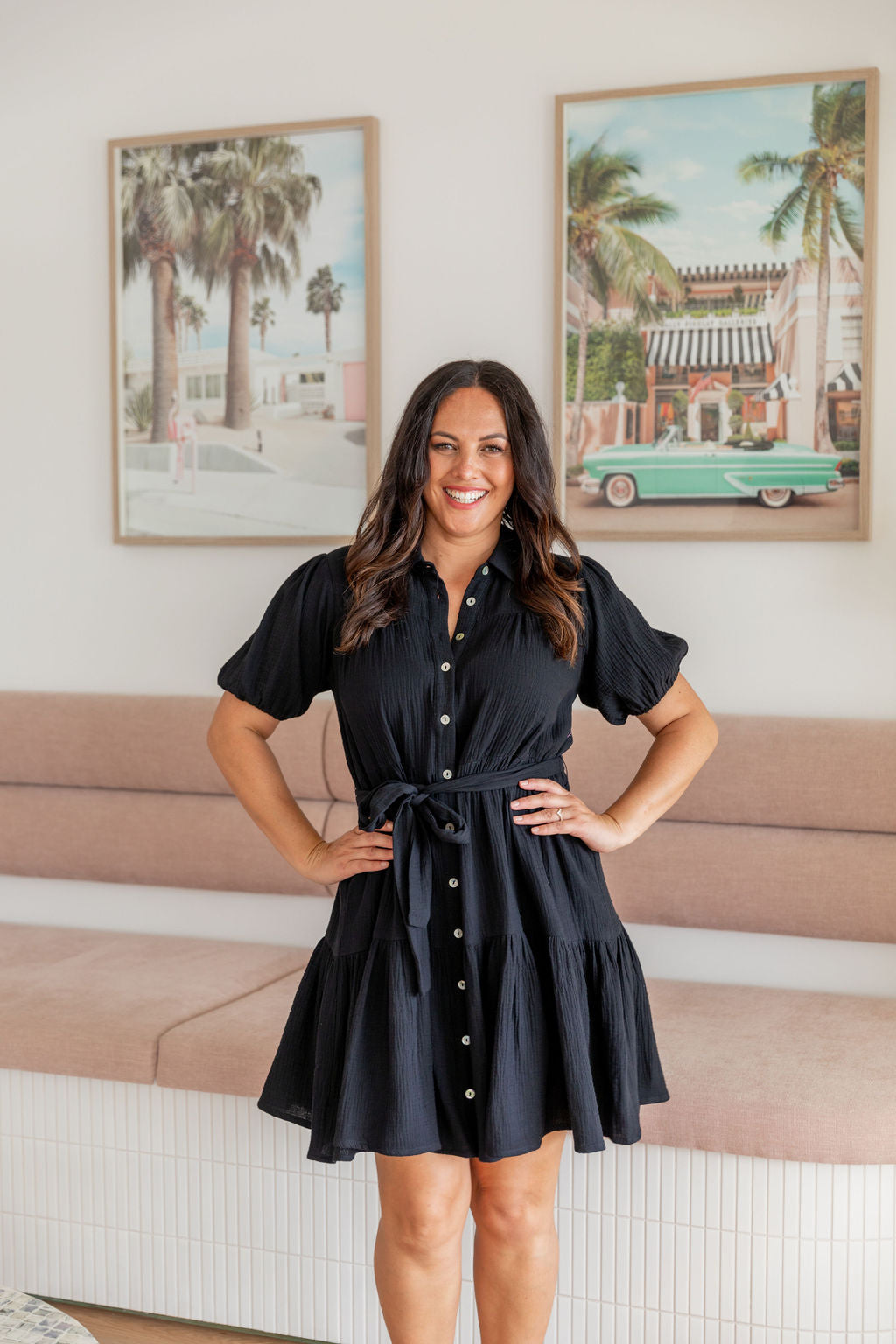 Mali Dress in Black