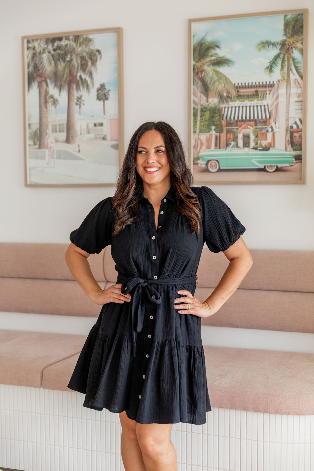 Mali Dress in Black