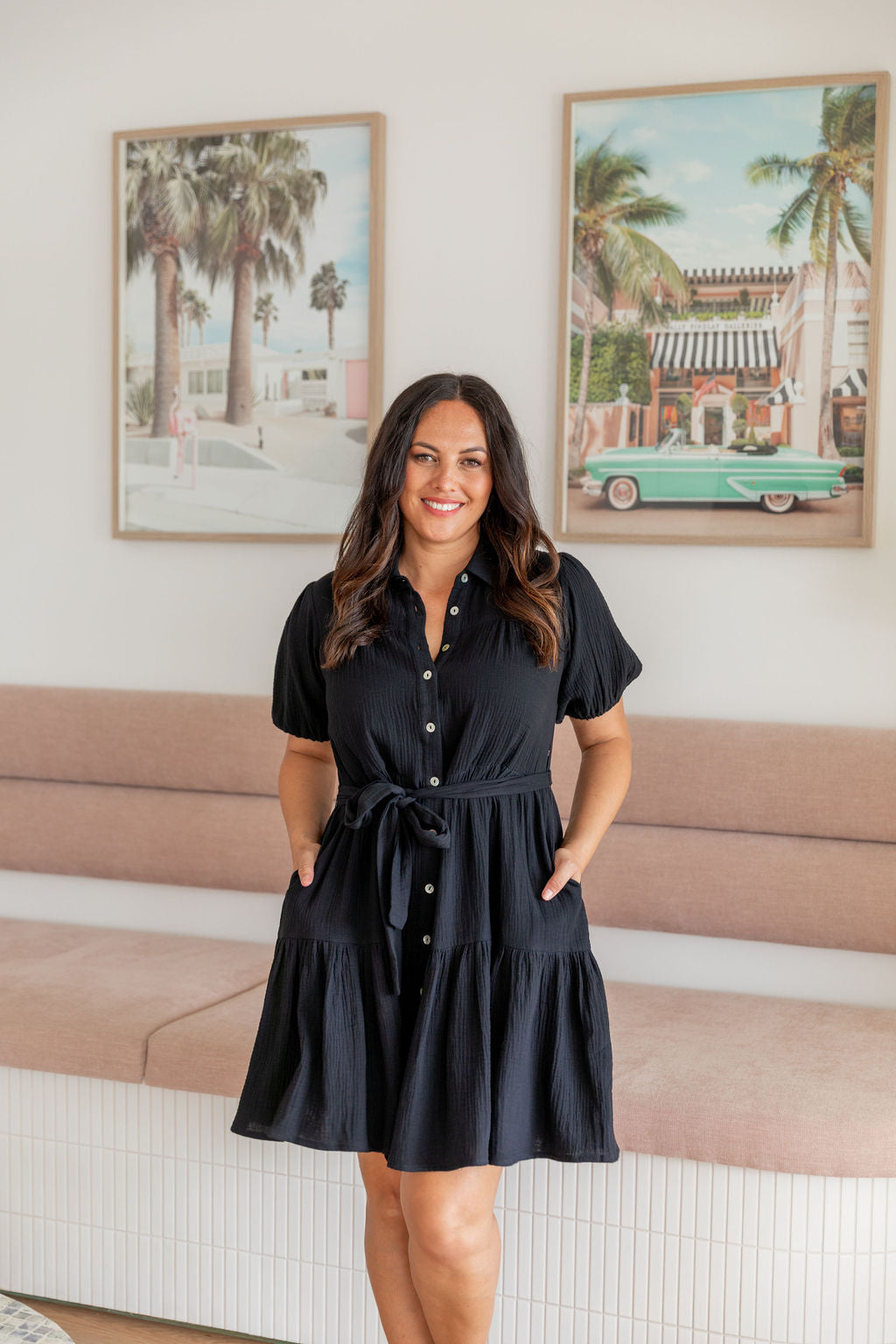 Mali Dress in Black