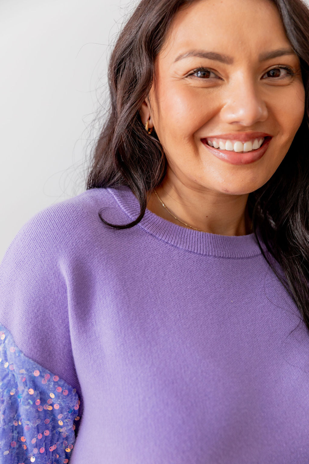Glam Knit in Lilac