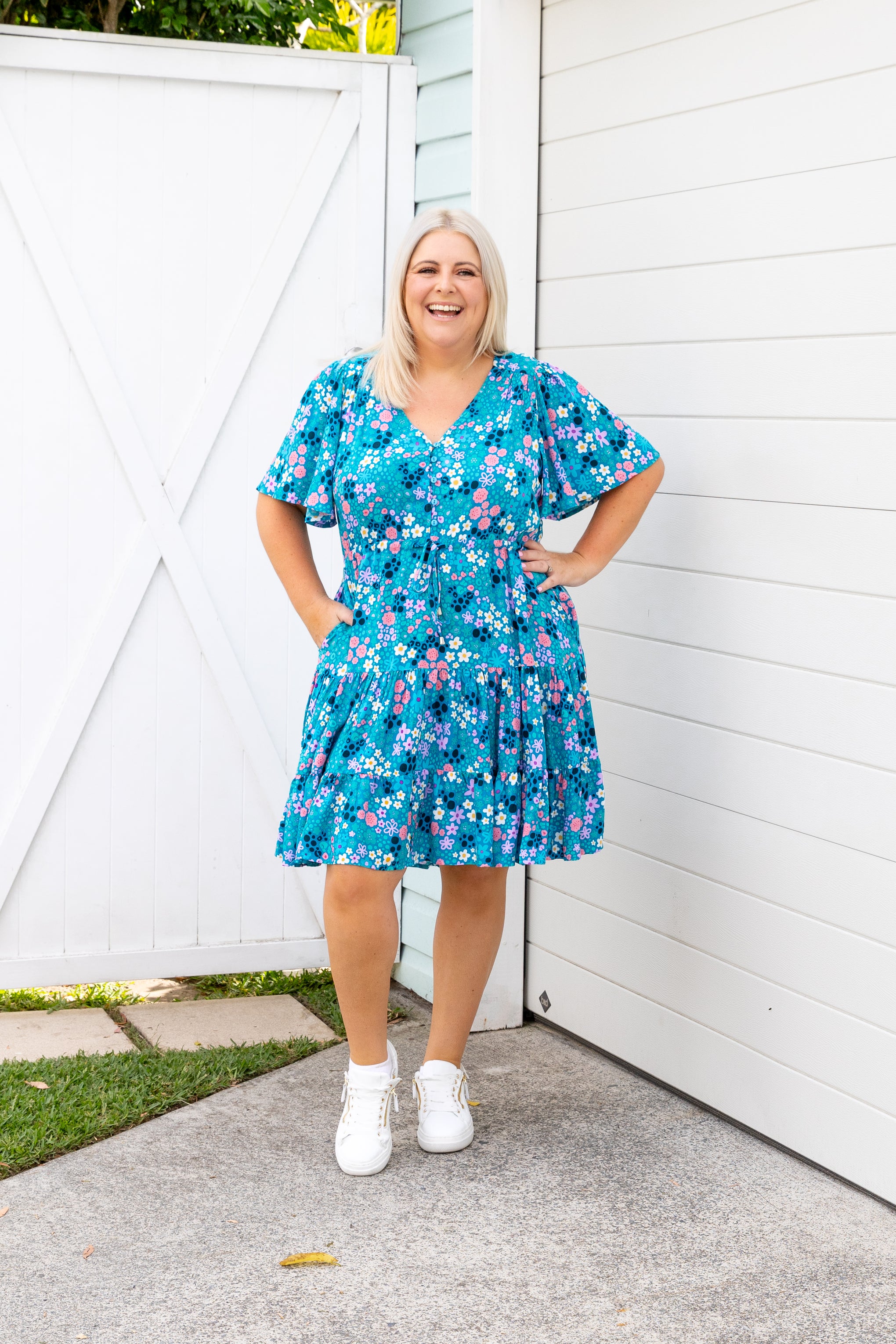 Charlie Dress in Itsy Bitsy by Kasey Rainbow