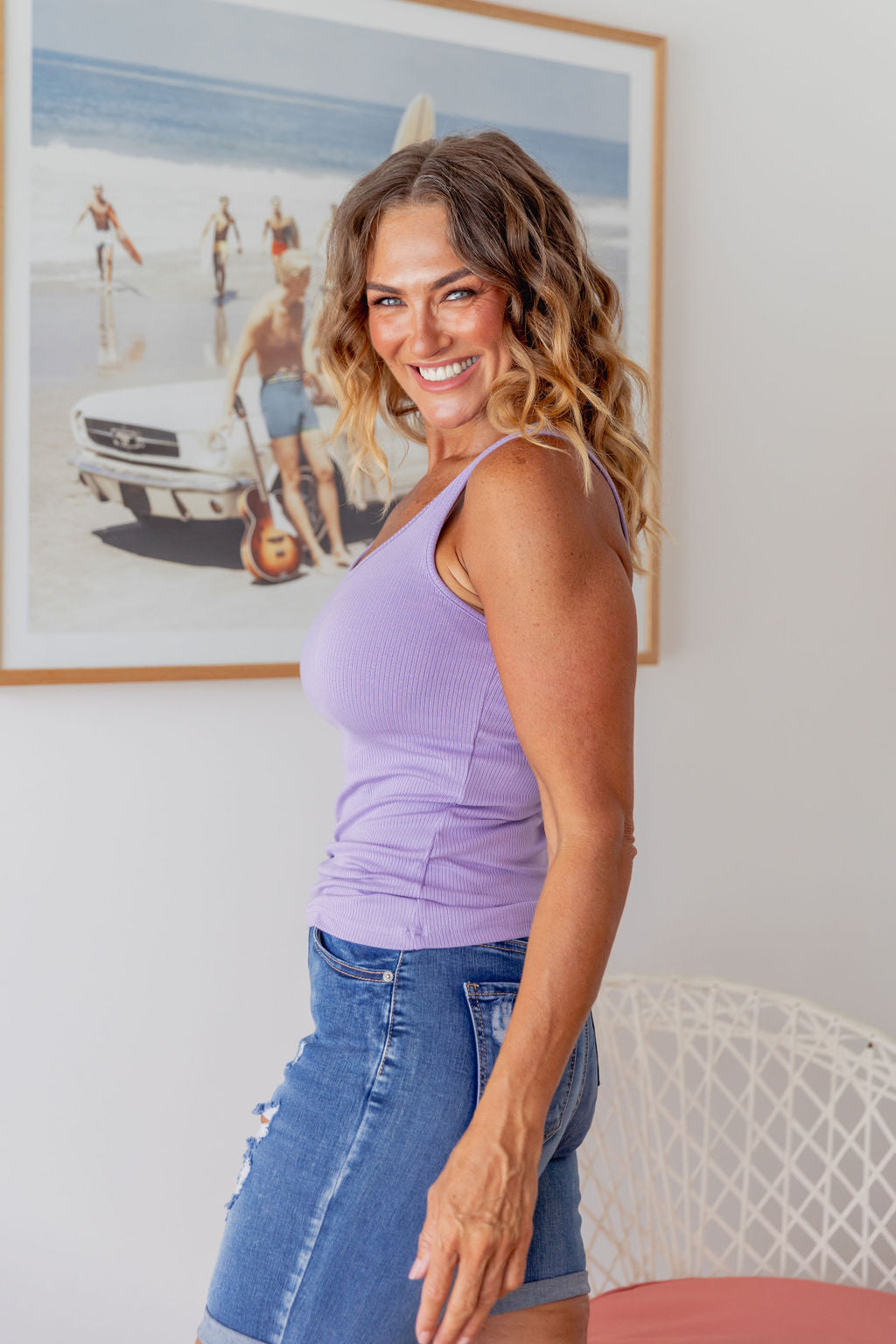 Billi Tank in Lavender