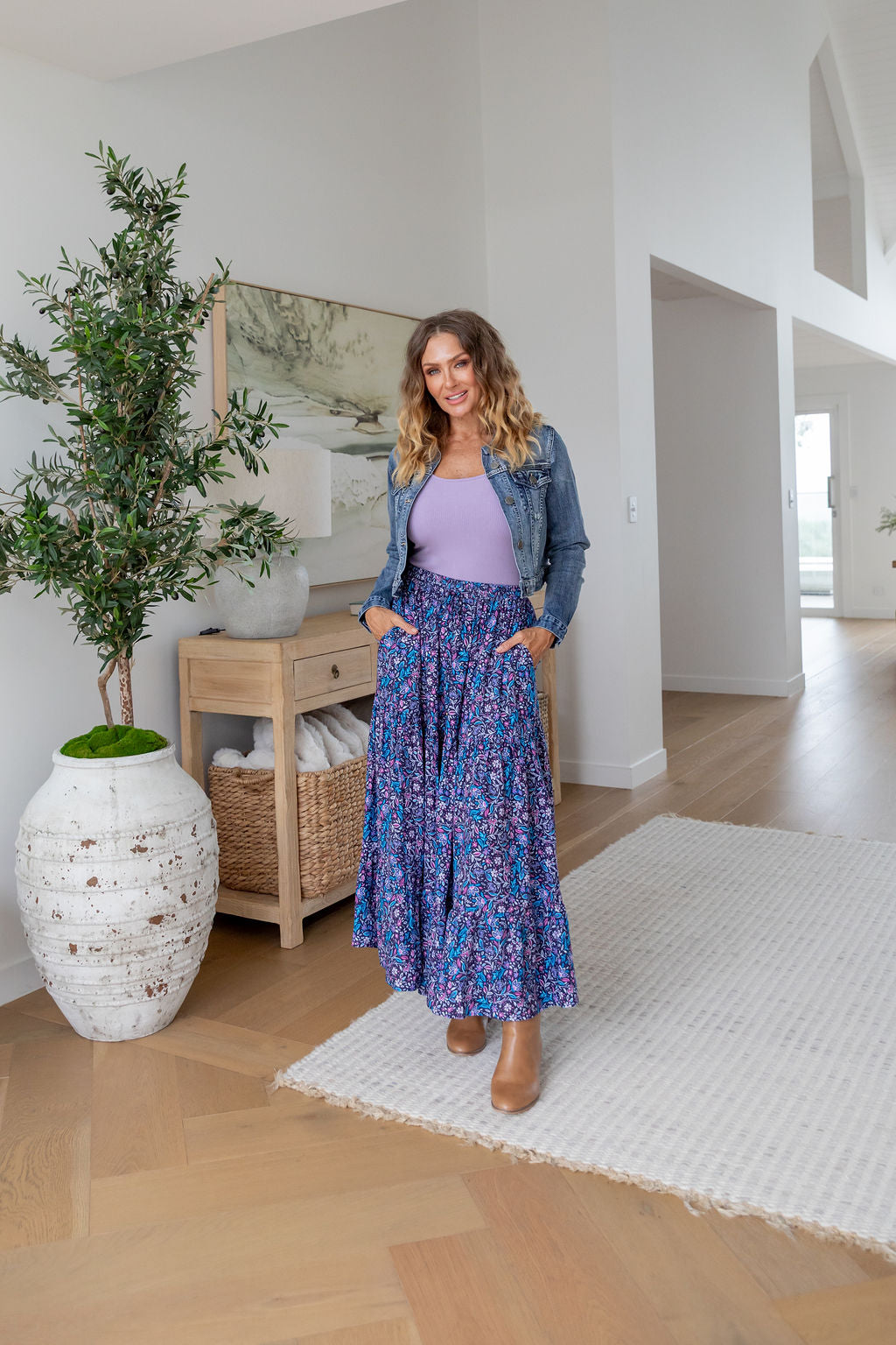 Carrie Skirt in Jasmine