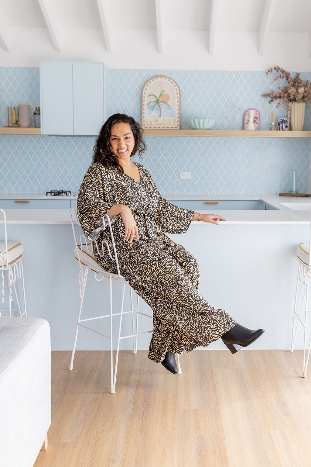 Polly Jumpsuit in Zebra