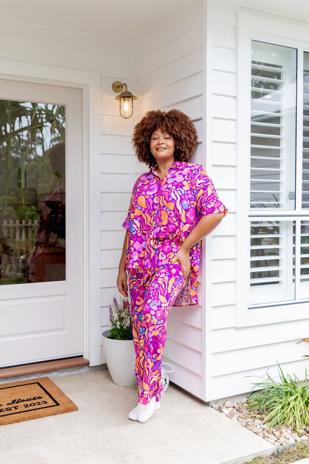 Gina Pants in Ruby by Kasey Rainbow